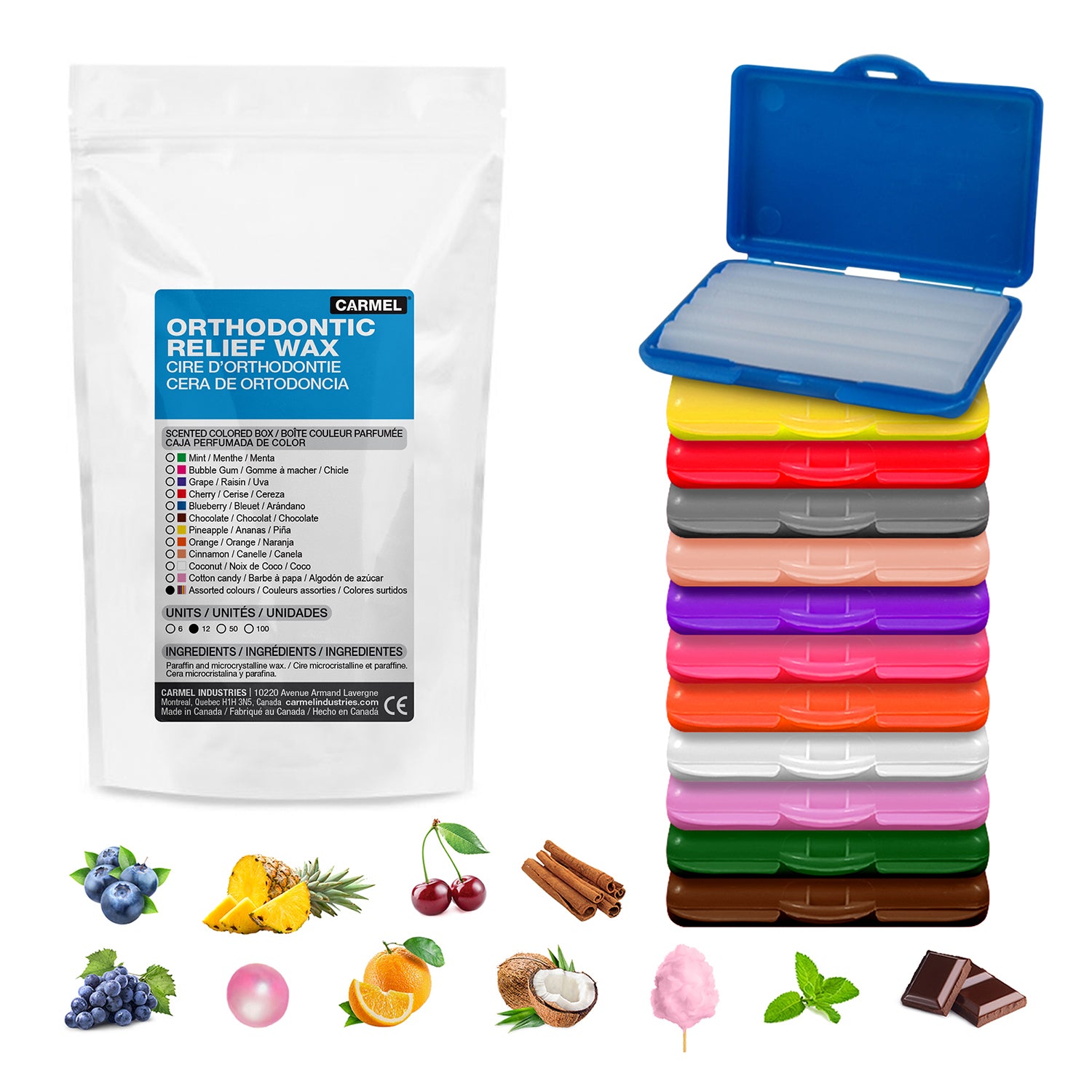 Orthodontic Wax - Scented Color Packet