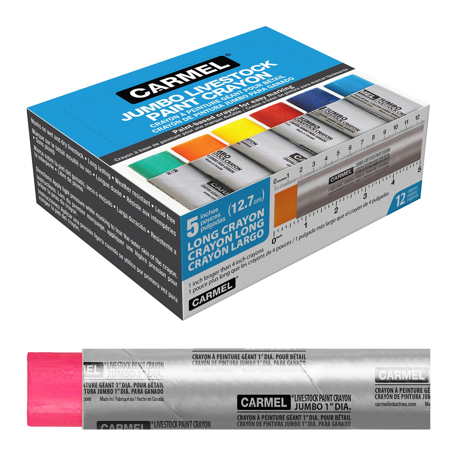 Jumbo Livestock Paint Crayon