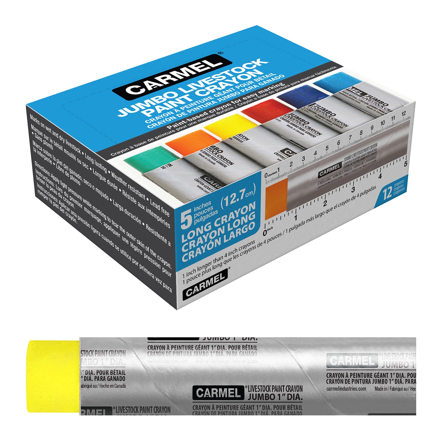 Jumbo Livestock Paint Crayon