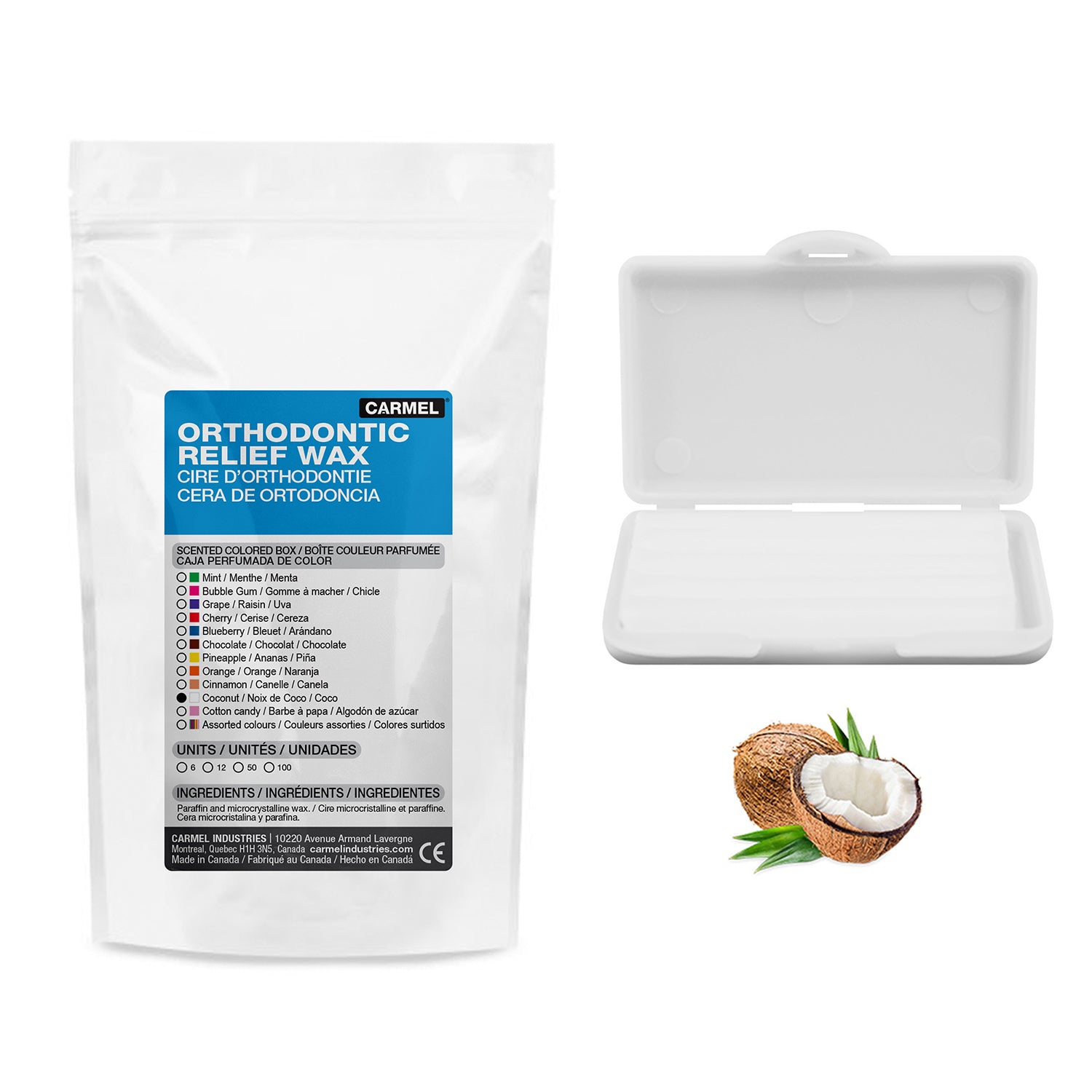 Orthodontic Wax - Scented Color Packet