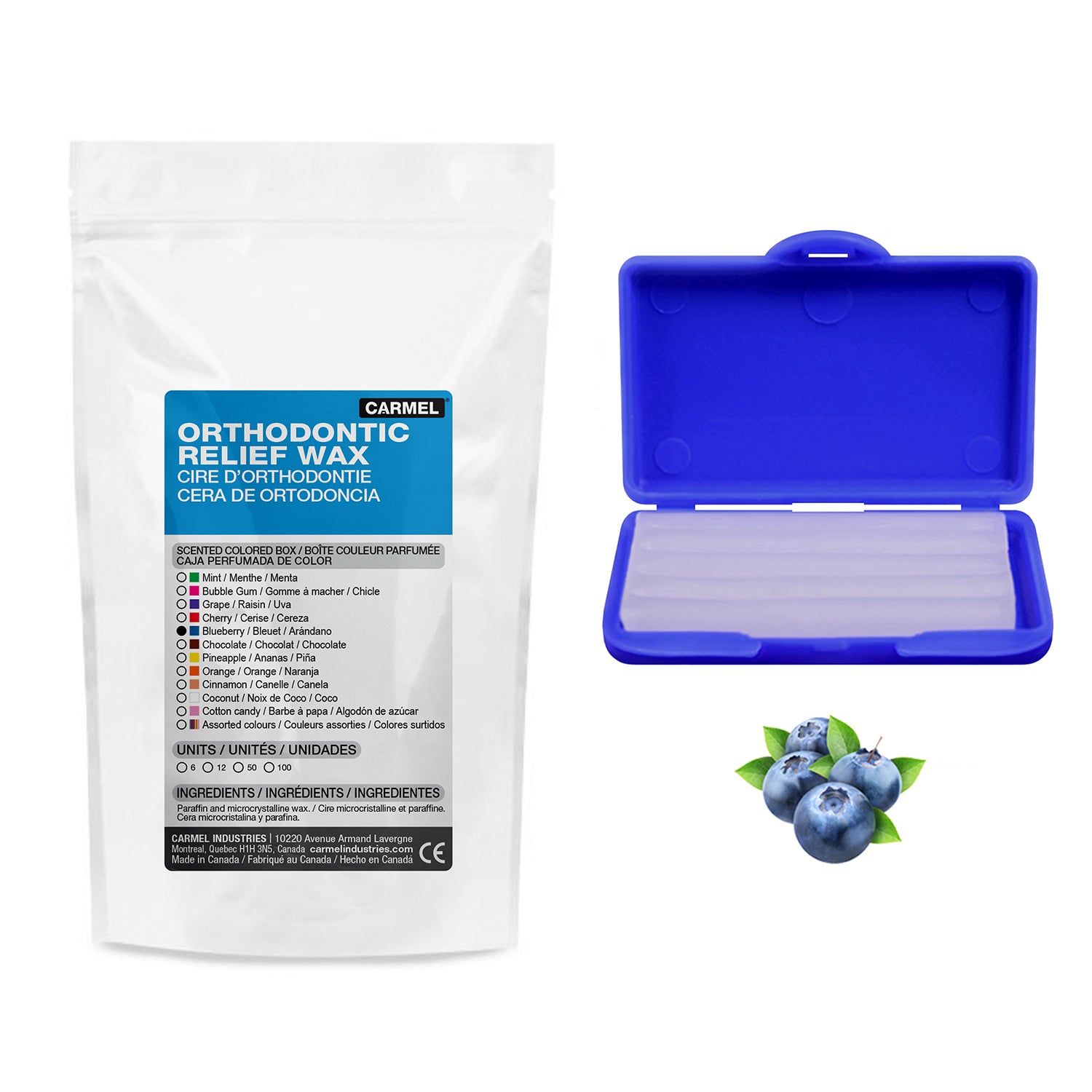 Orthodontic Wax - Scented Color Packet