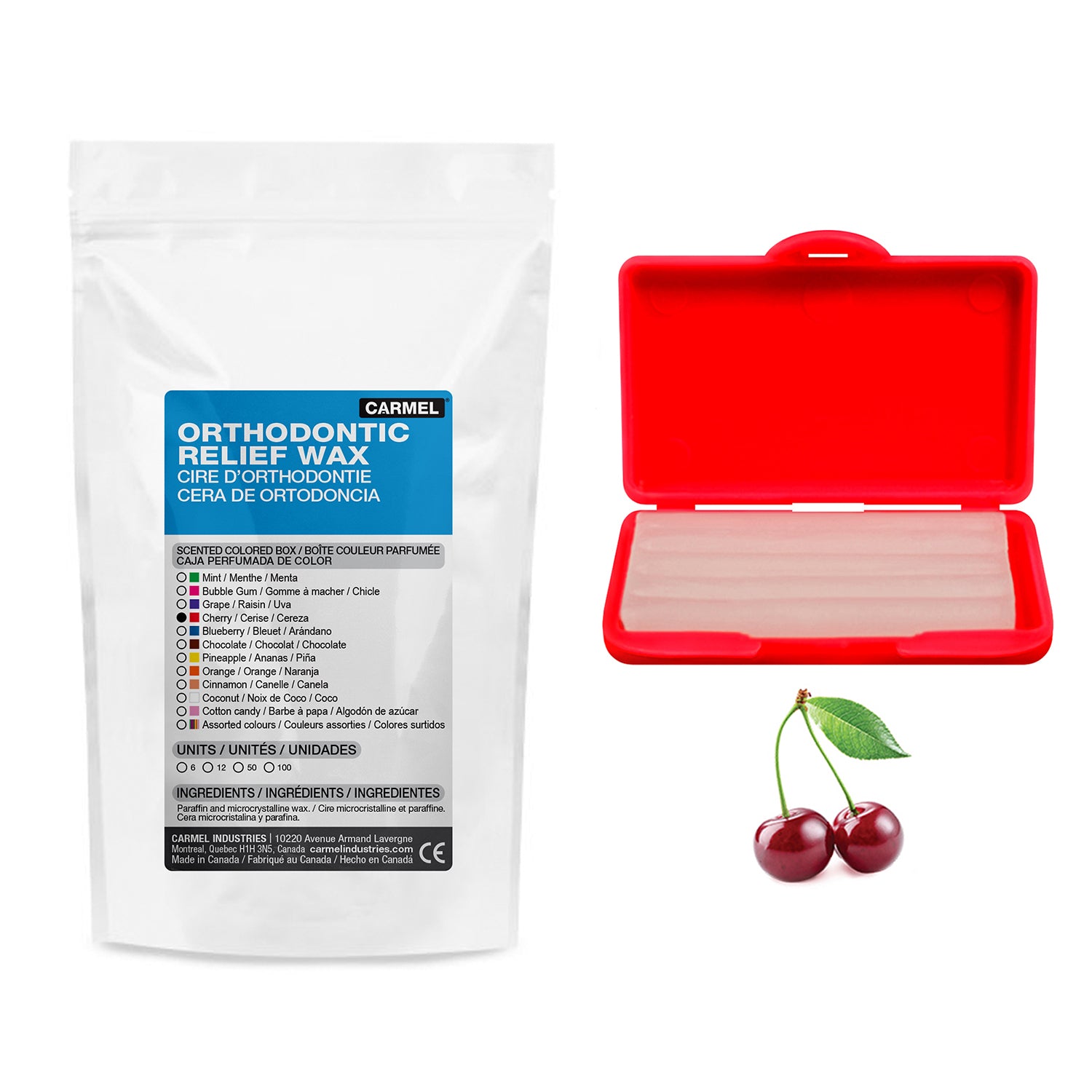 Orthodontic Wax - Scented Color Packet