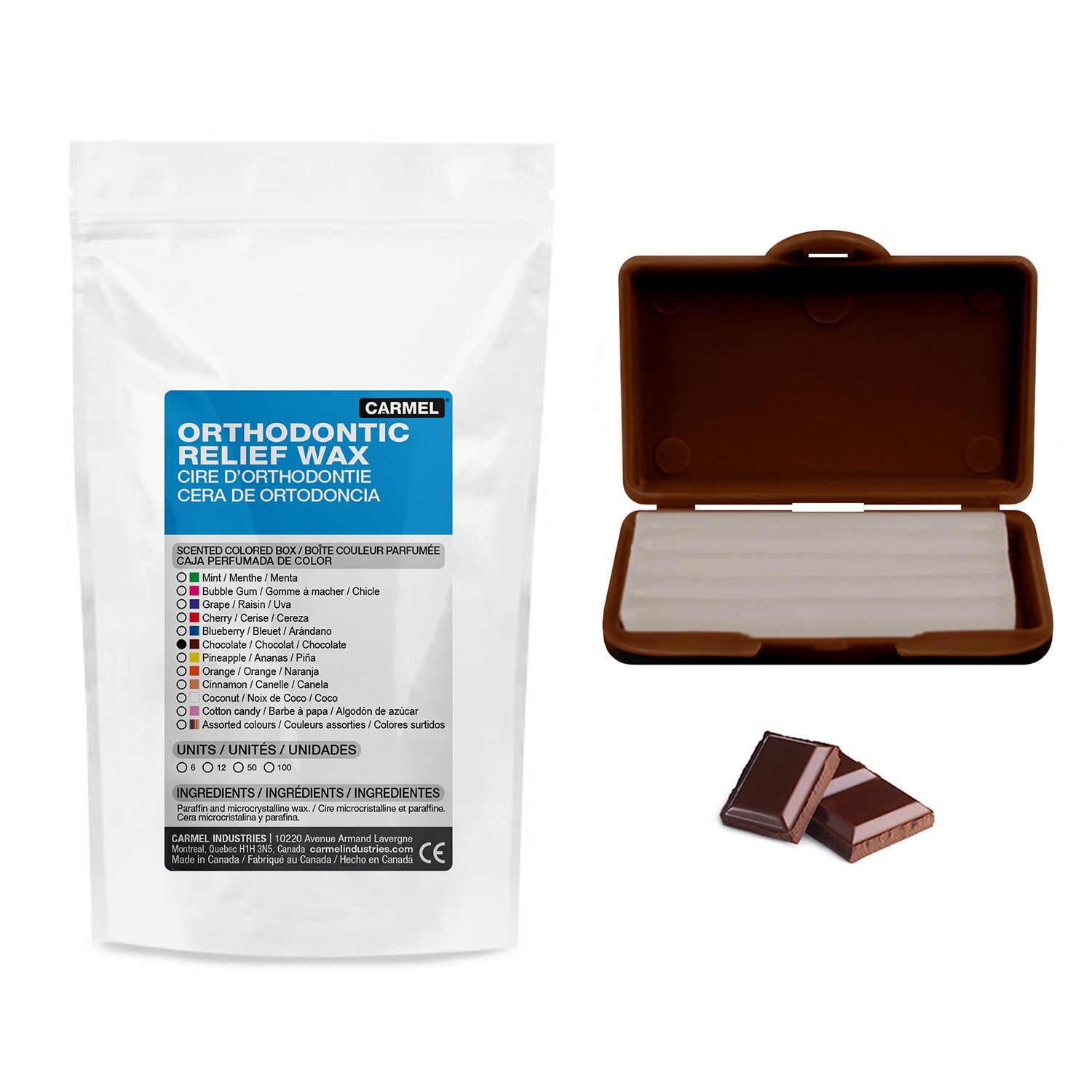 Orthodontic Wax - Scented Color Packet