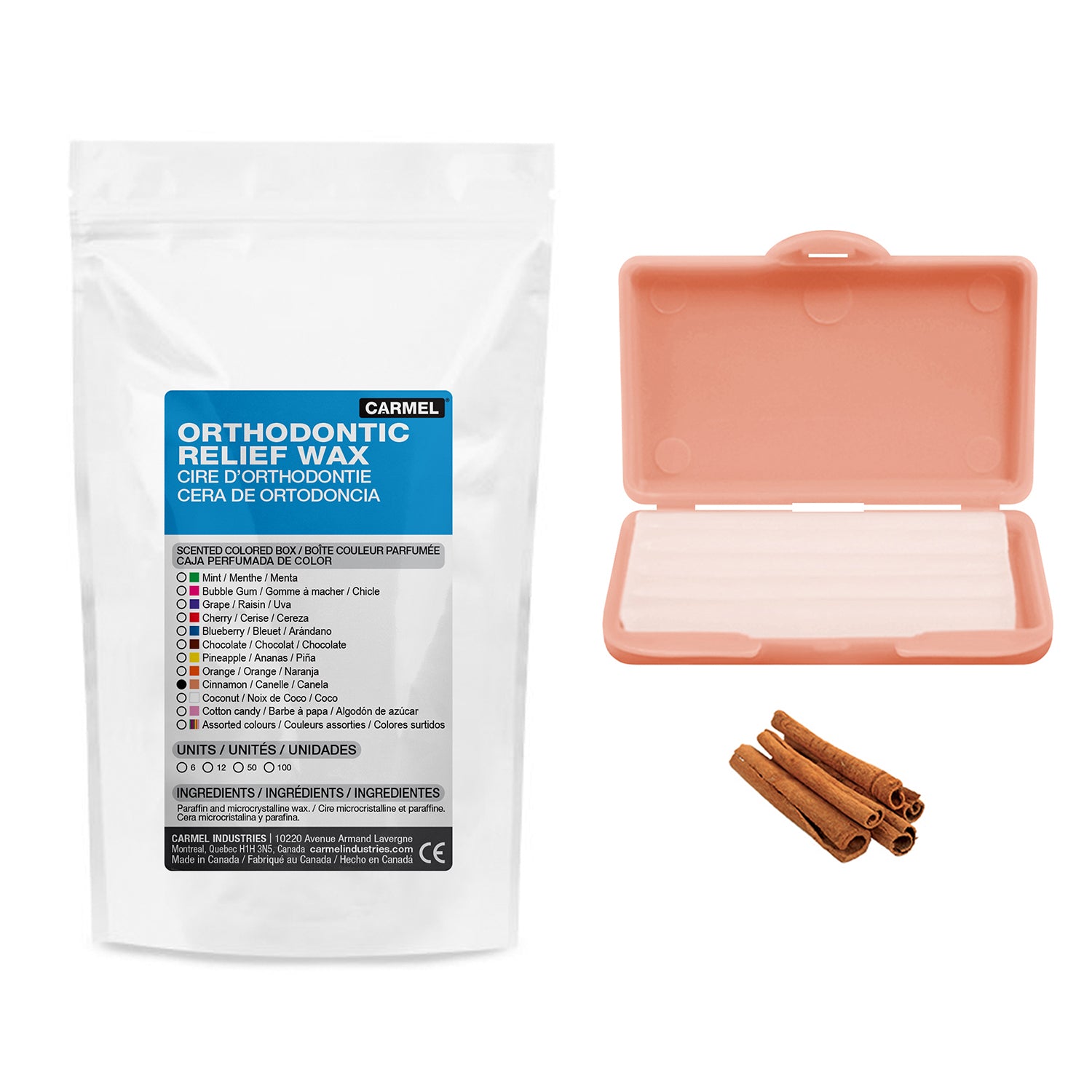 Orthodontic Wax - Scented Color Packet