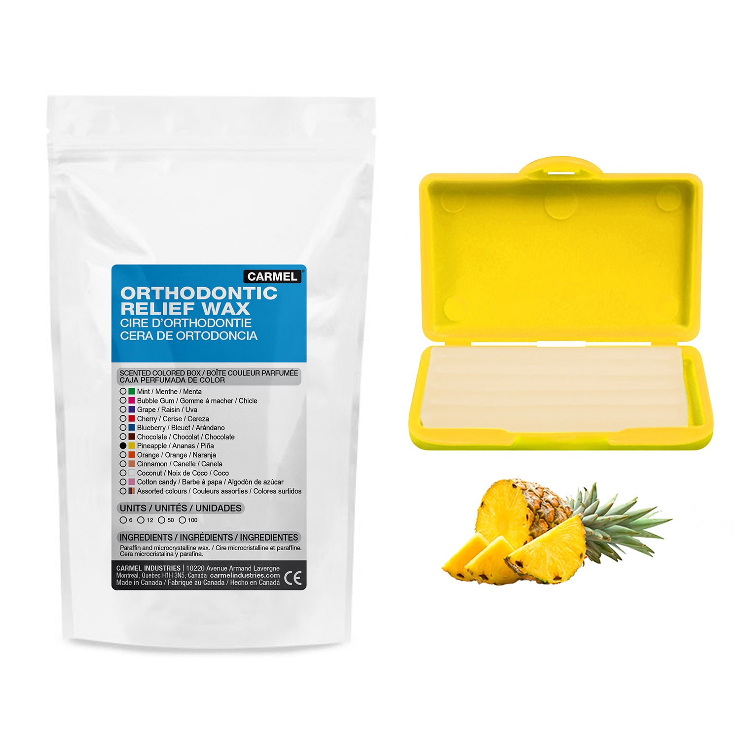 Orthodontic Wax - Scented Color Packet