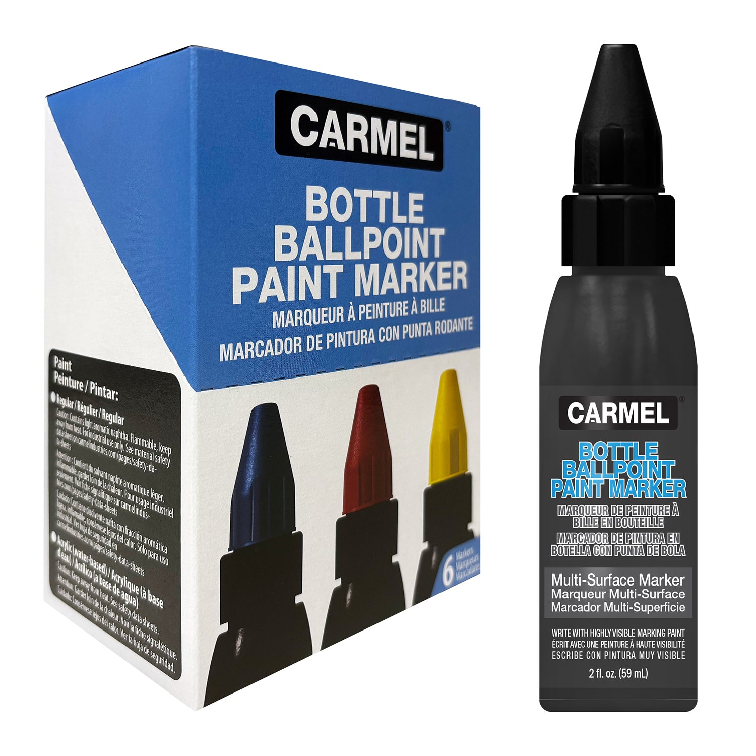 Acrylic Bottle Ballpoint Paint Marker