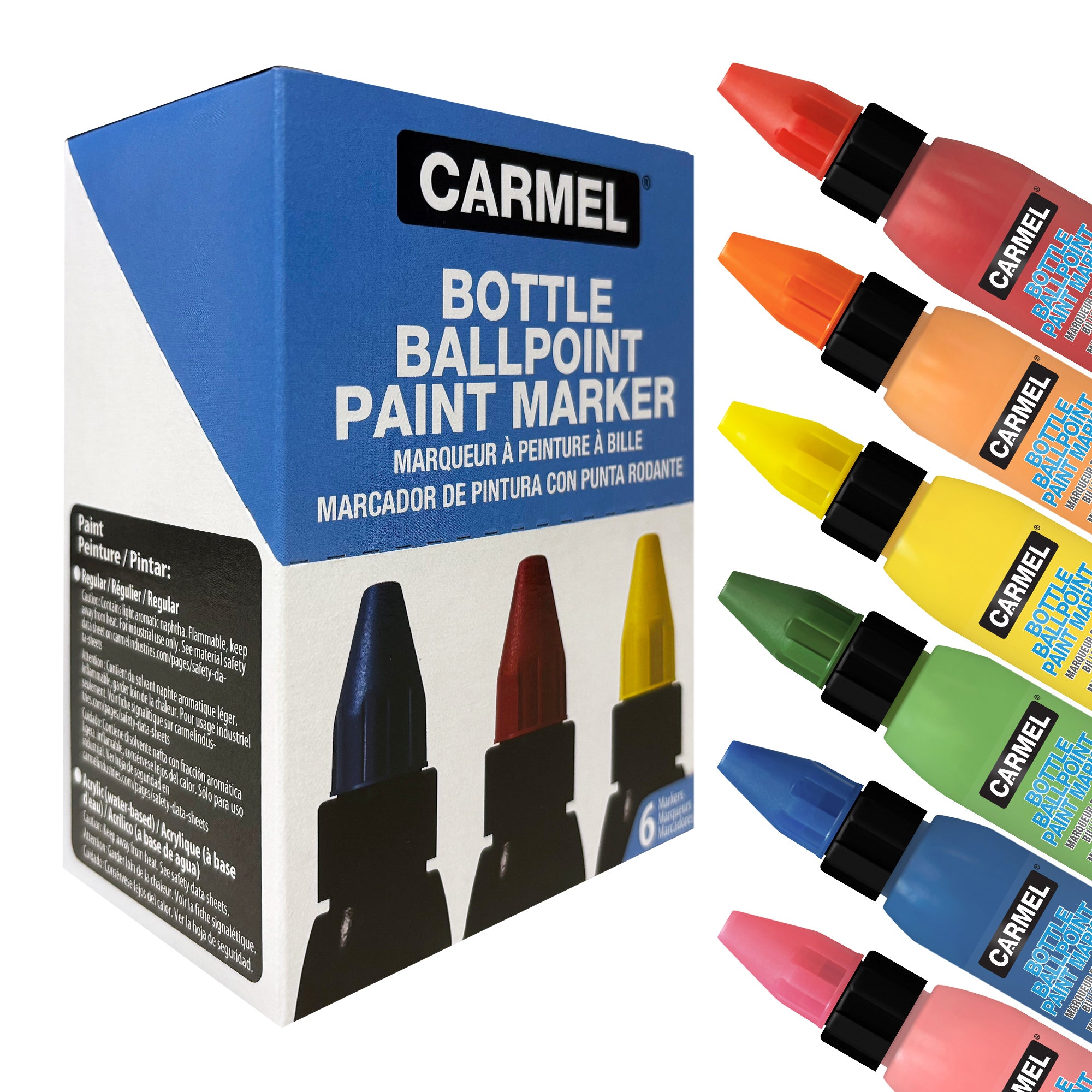 Marqueur de peinture à bille en bouteille