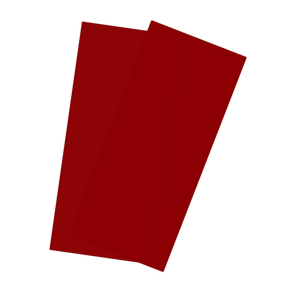 Feuilles de cire d'enregistrement de morsure.