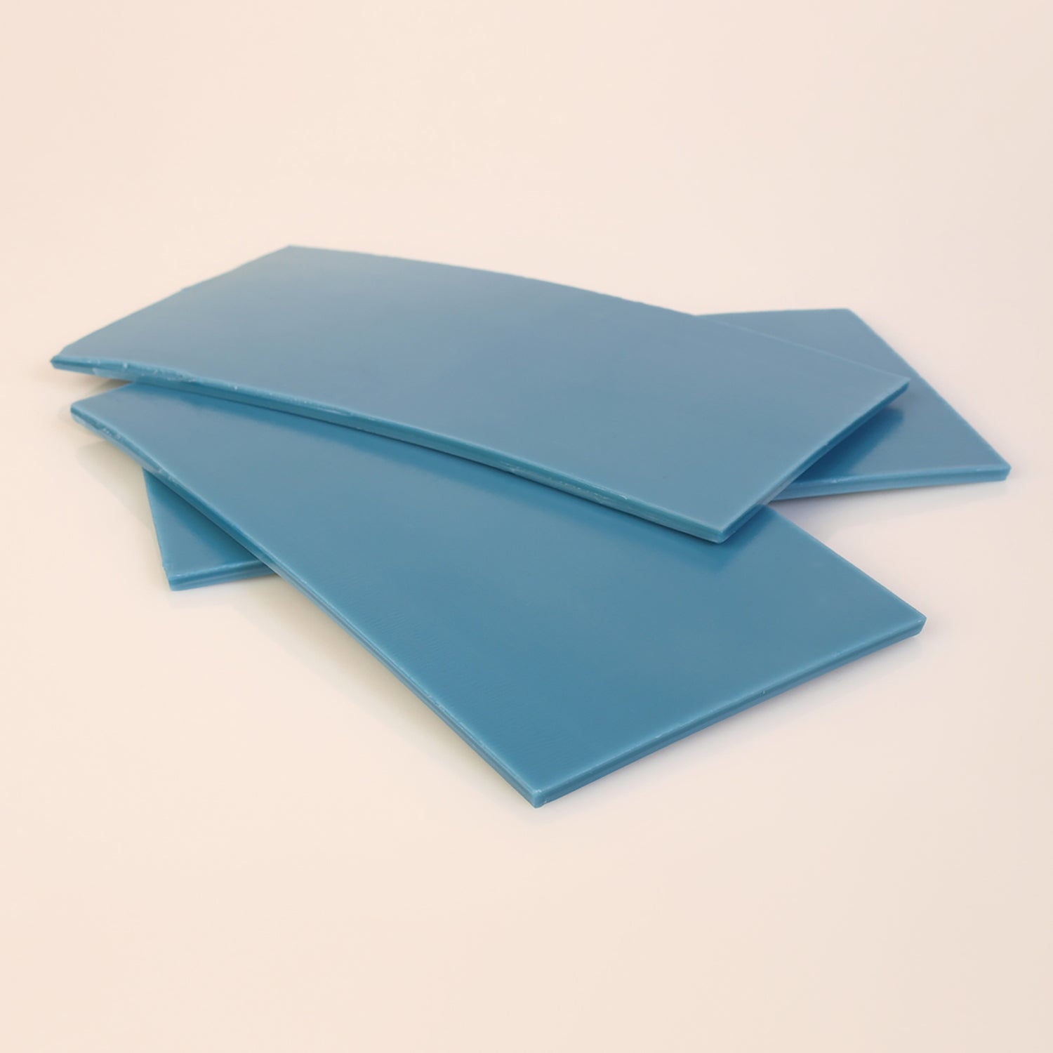 Feuilles de cire d'enregistrement de morsure.