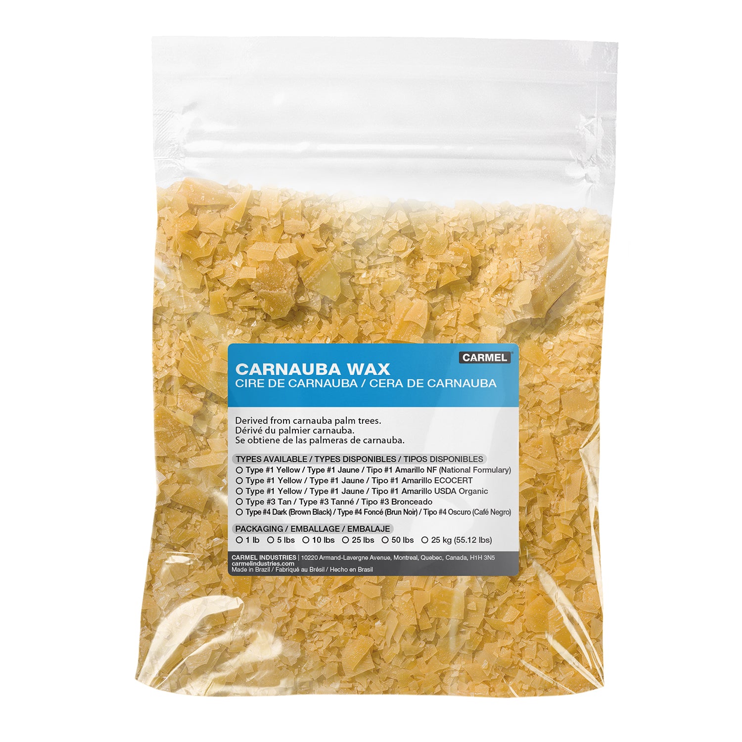 Cera de carnauba y alternativa