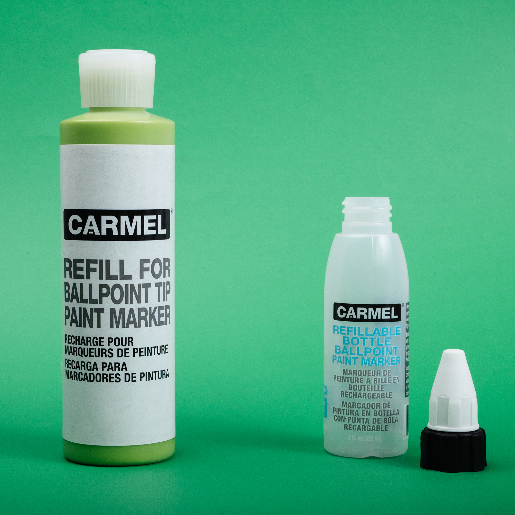 Marqueurs à peinture à bille rechargeables (Marqueur vide)