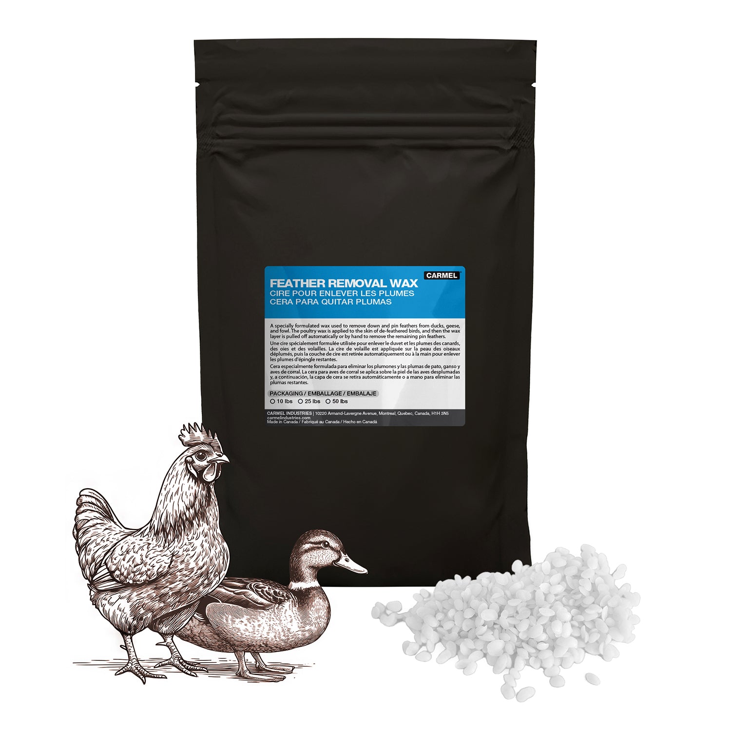 Feather Removal Wax