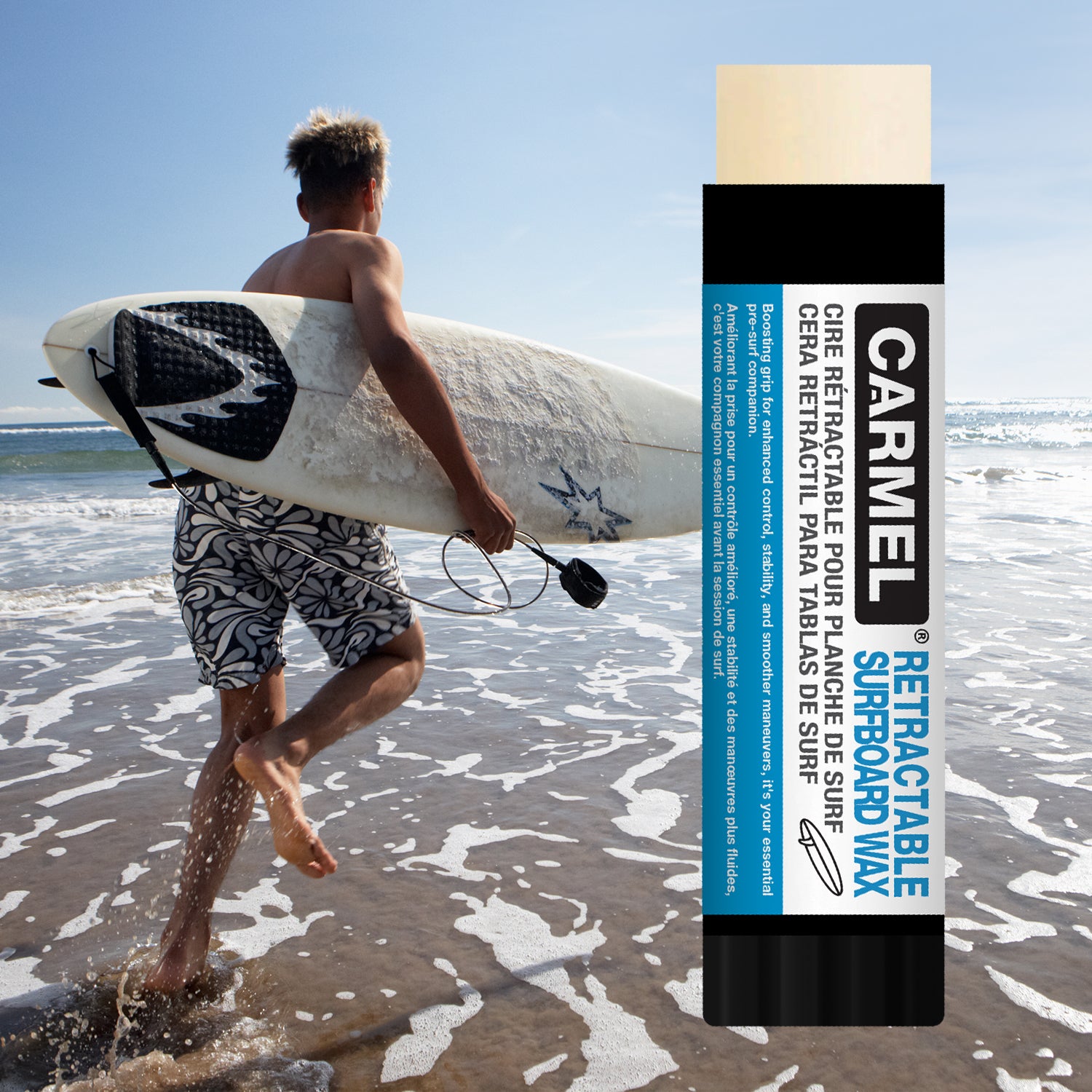 Retractable Surfboard Wax
