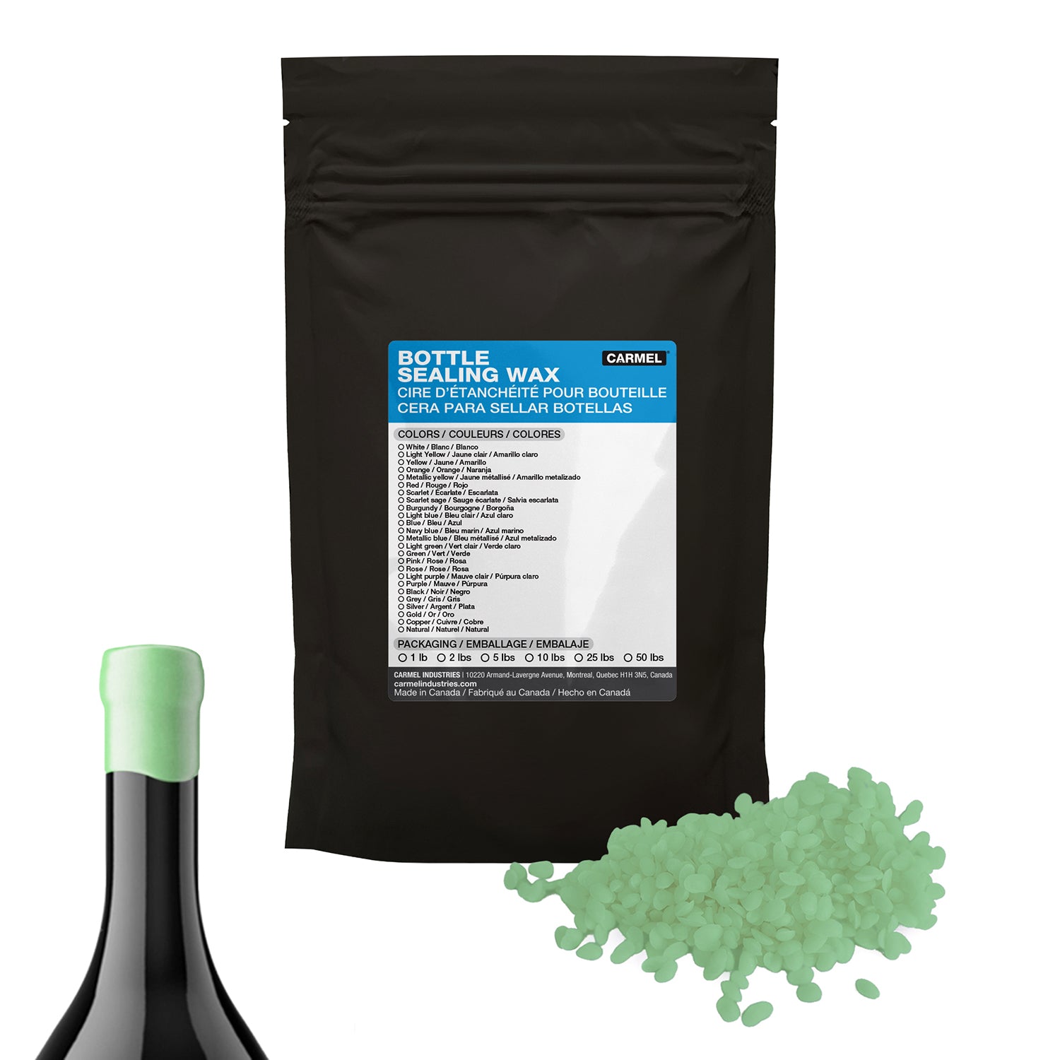 Cire à cacheter pour bouteilles