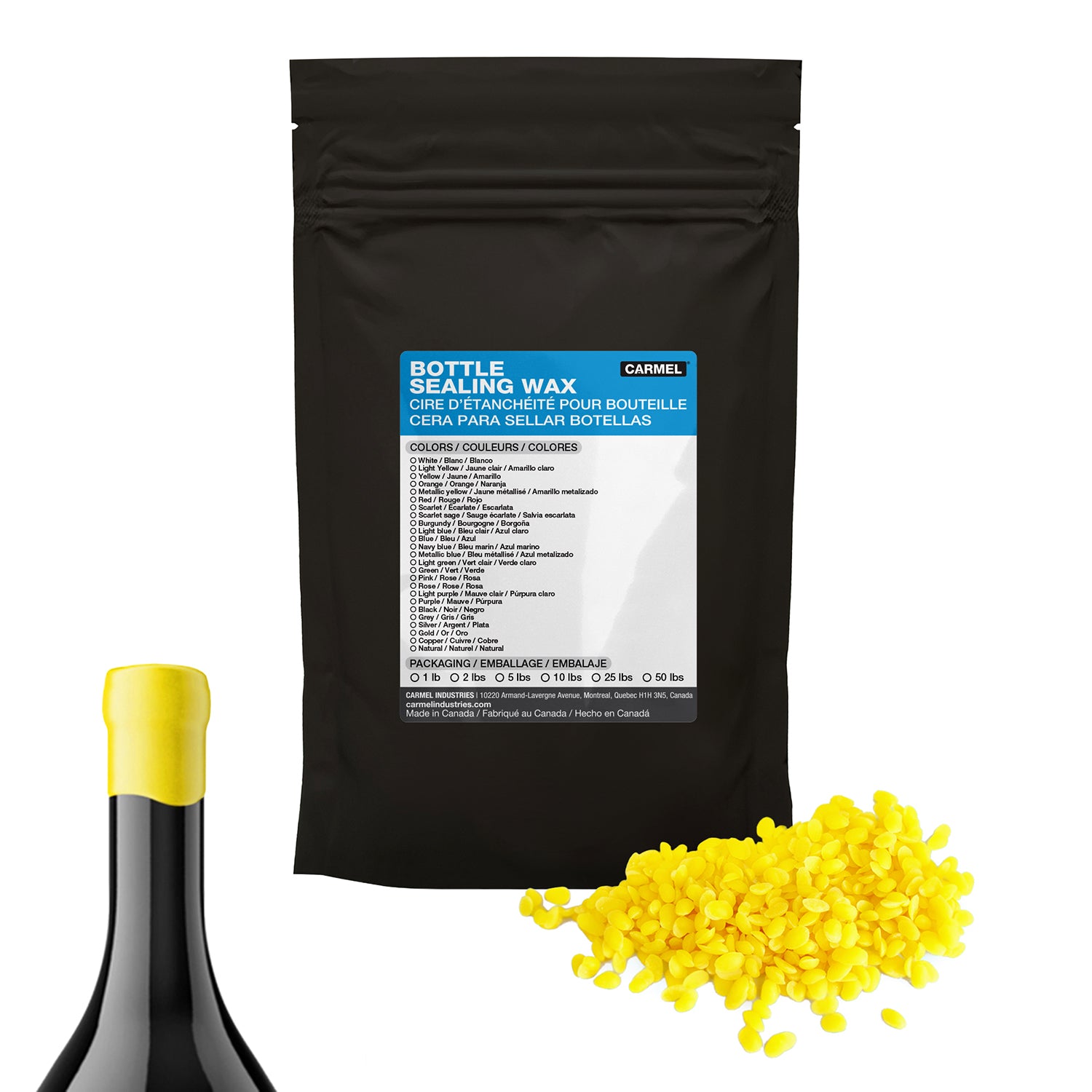 Cire à cacheter pour bouteilles