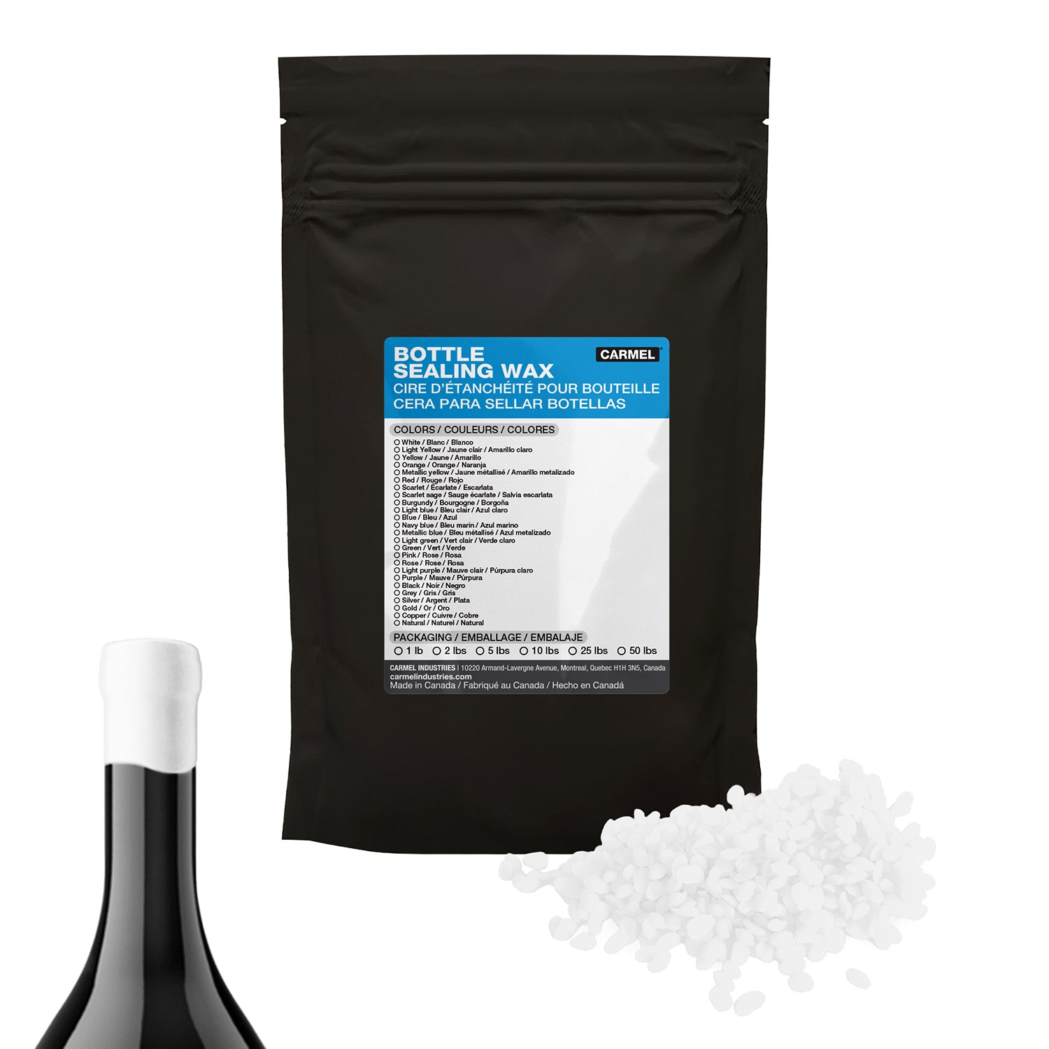 Cire à cacheter pour bouteilles