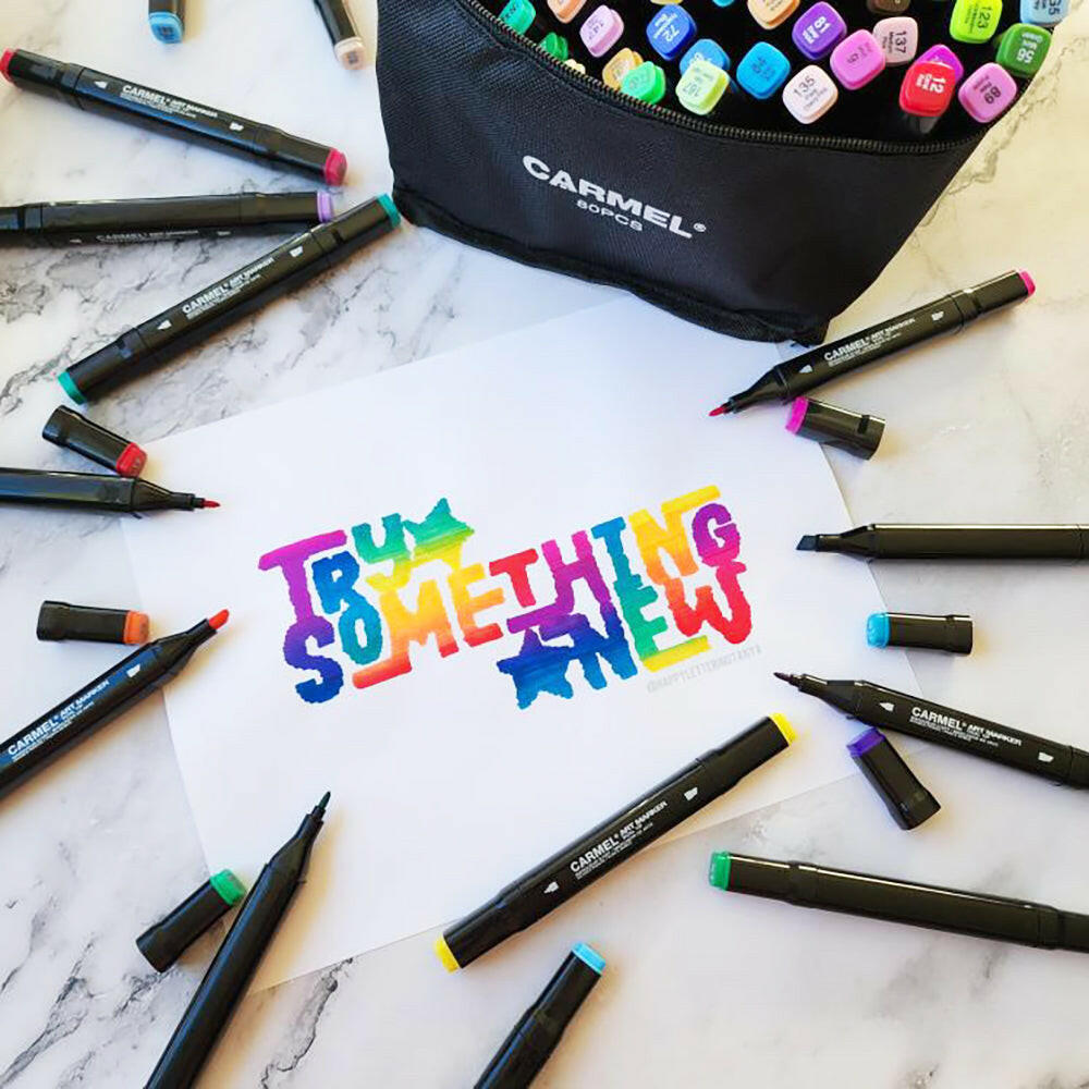 Marqueur artistique - Double pointe