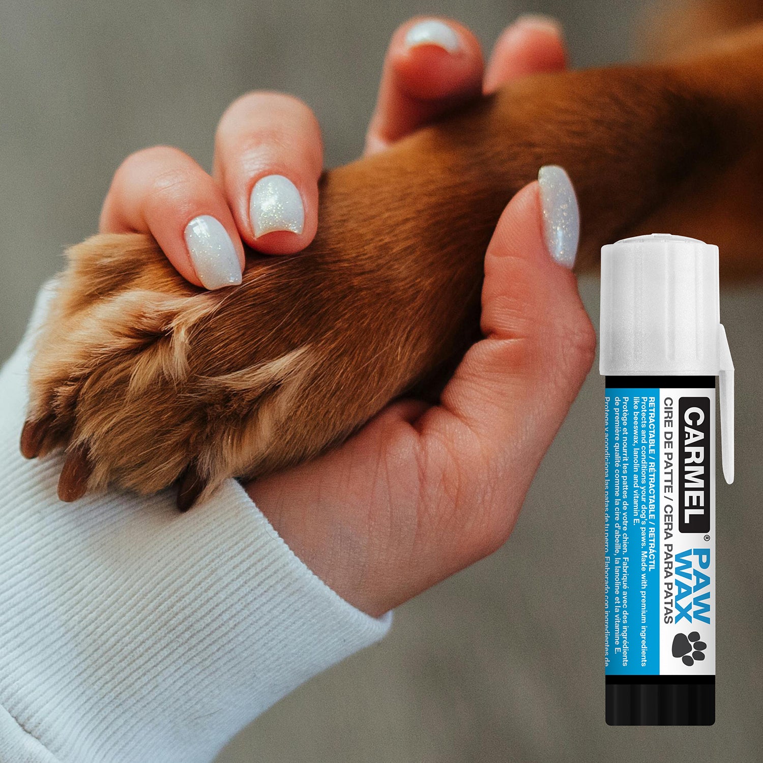 Retractable Paw Wax
