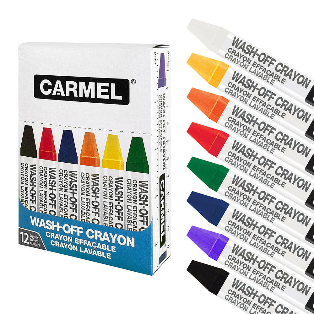 Wash-Off Crayon - Box of 12