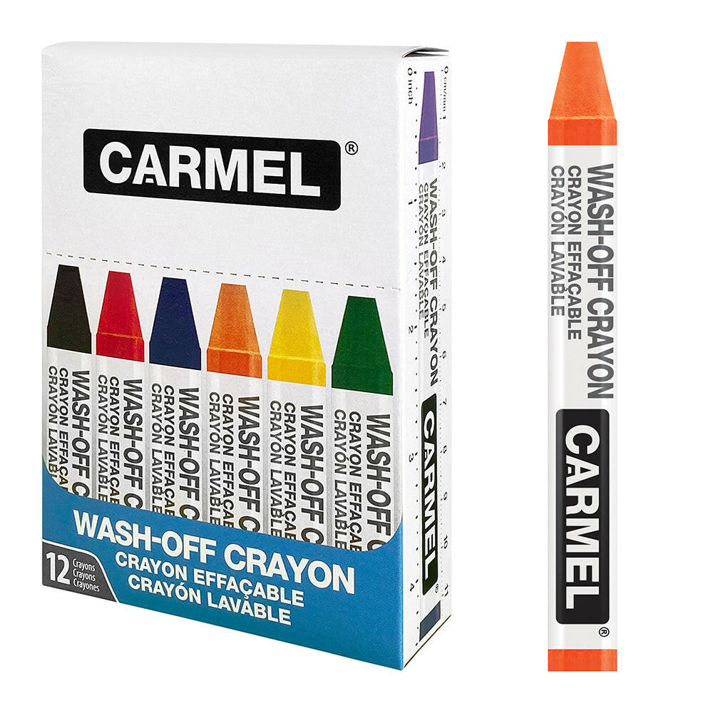 Wash-Off Crayon - Box of 12