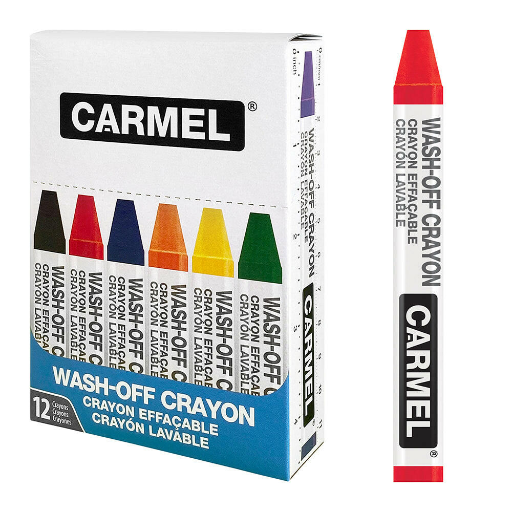 Wash-Off Crayon - Box of 12