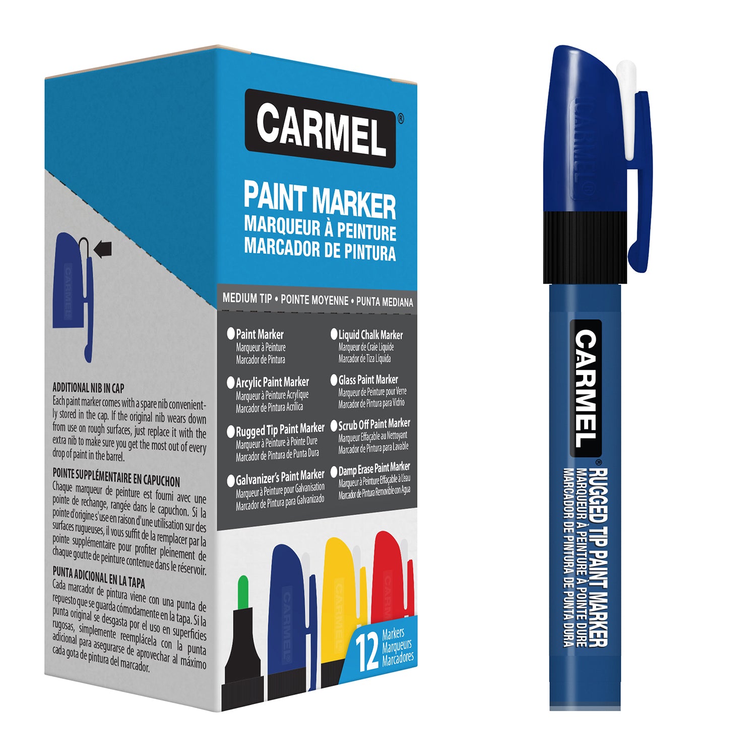 Hard Tip Paint Marker.