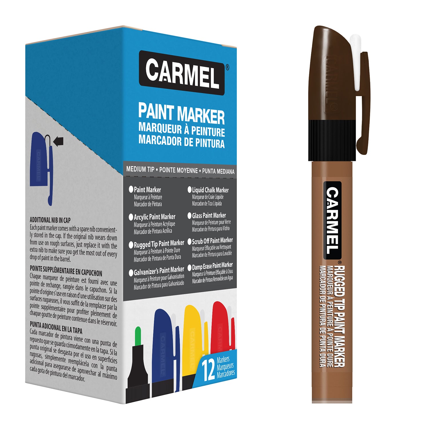 Hard Tip Paint Marker.