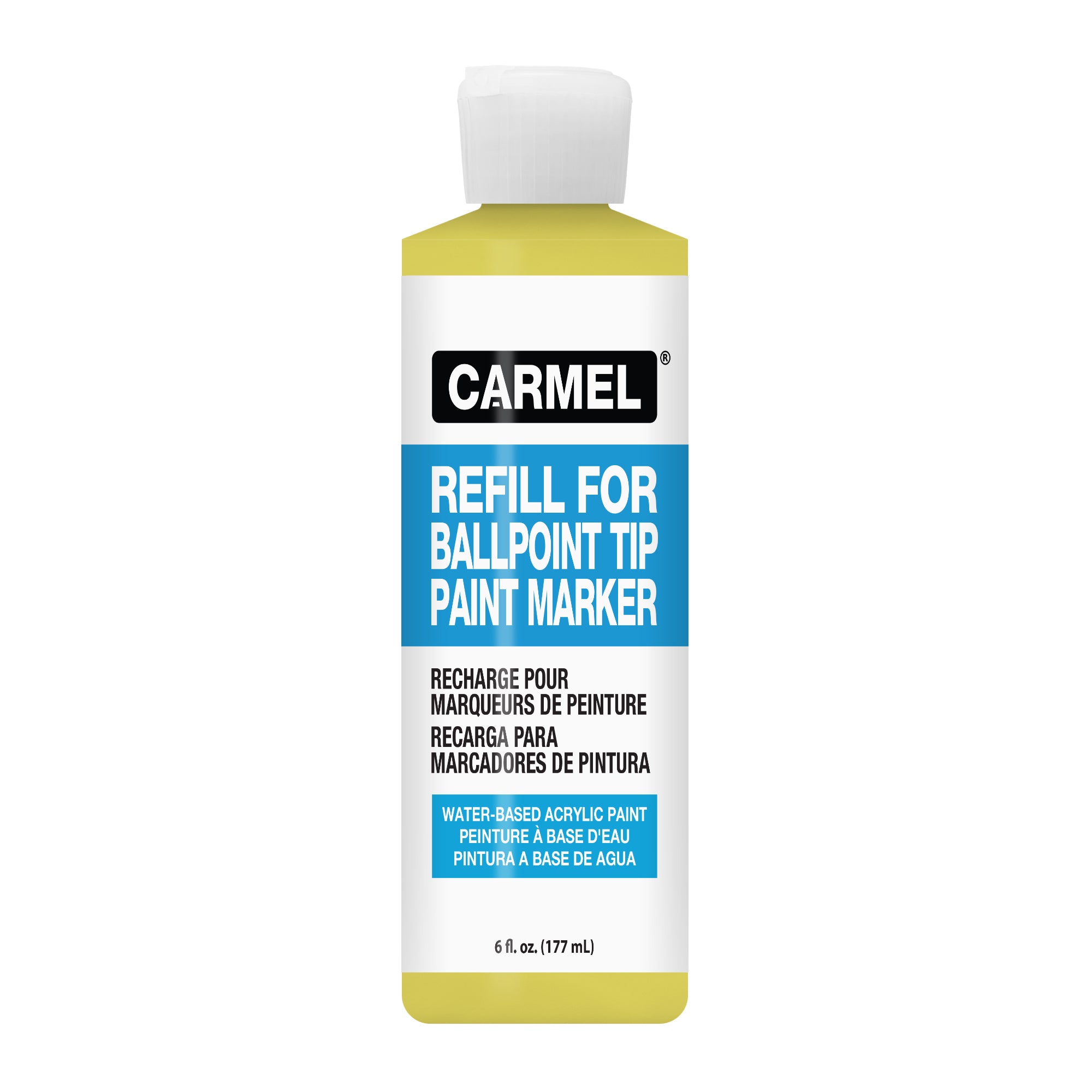 Refill Paint for Ballpoint Tip Markers.