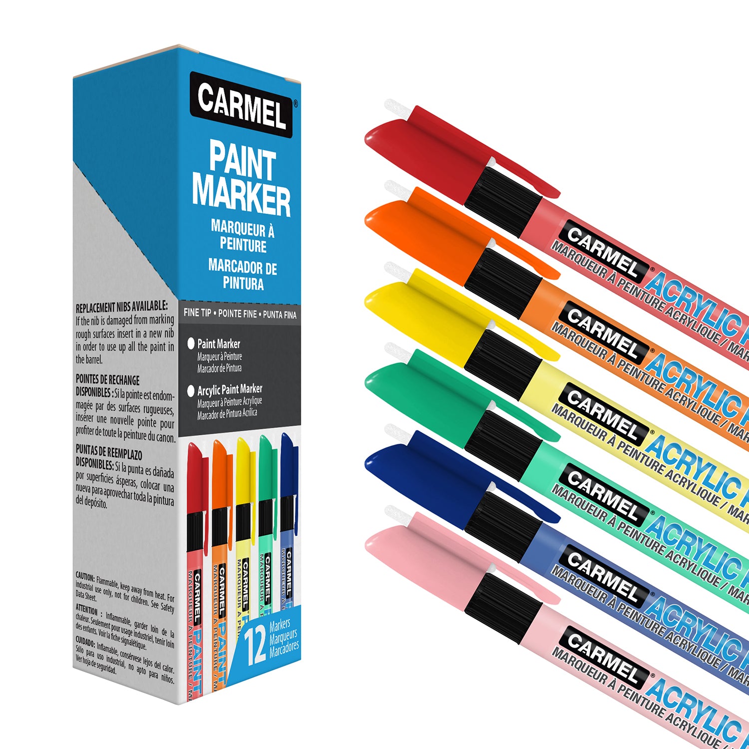 Acrylic Paint Marker fine tip assorted