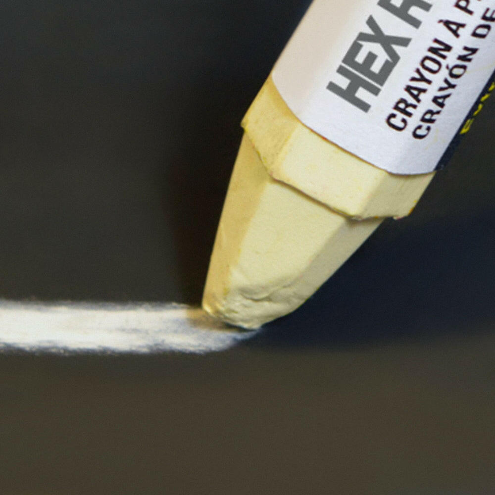 Hex Smooth Surface Paint Crayon - Box of 12.
