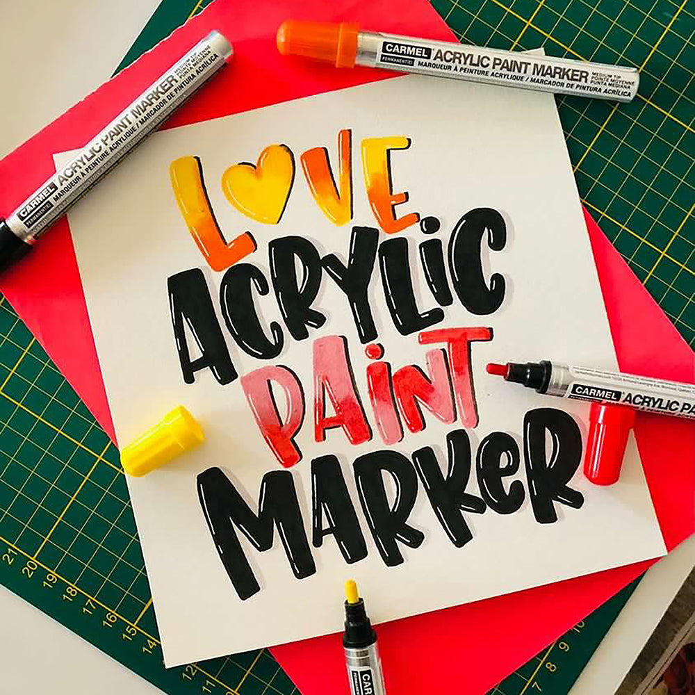 LEARN MORE ABOUT OUR ACRYLIC PAINT MARKERS