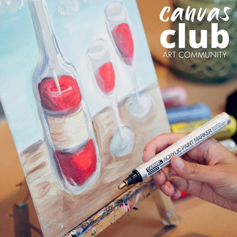 Discover Your Inner Artist at Canvas Club's Paint & Sip Gatherings