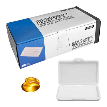 Lot De 10 Cires Orthodontiques Menthe AZDENT - Pour Appareil Dentaire & Irritations - Neuf