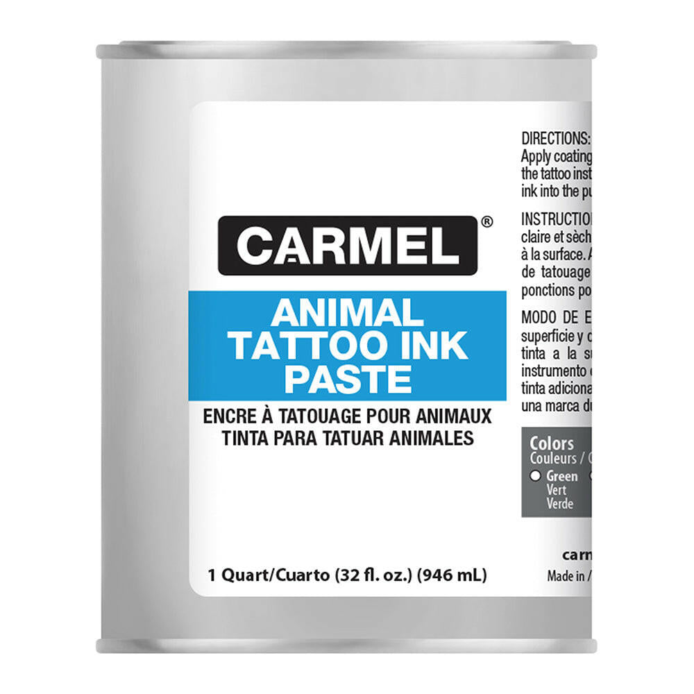 Pasta de tinta de tatuaje de animales
