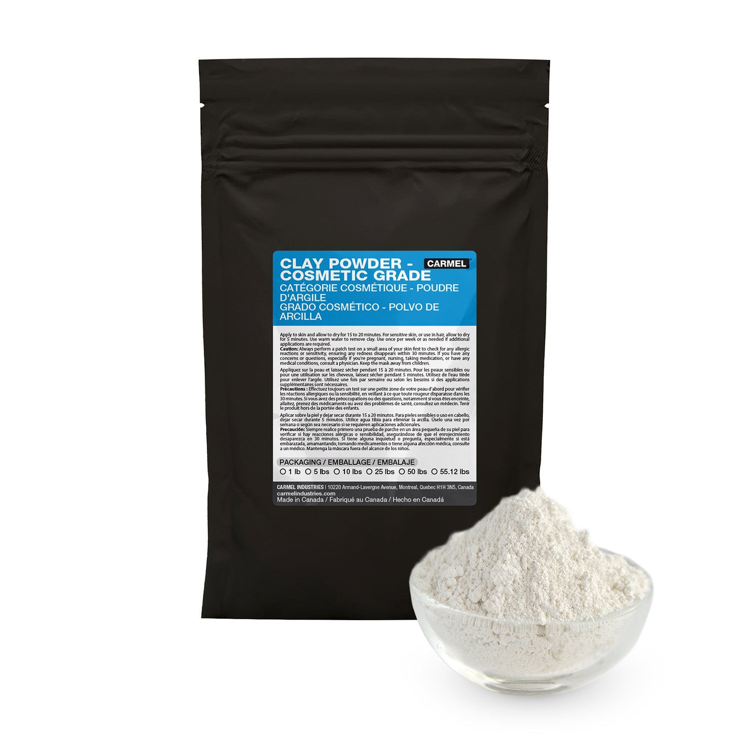 Clay Powder - Cosmetic Grade