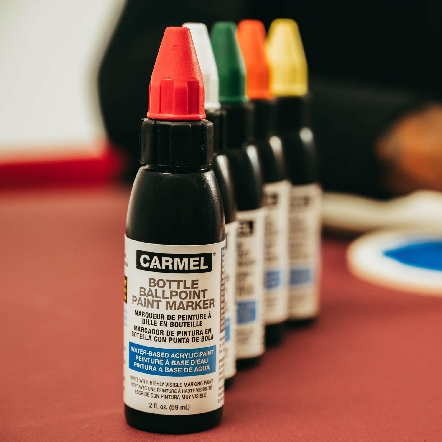 Acrylflaschen -Kugelschreiber -Farbmarker