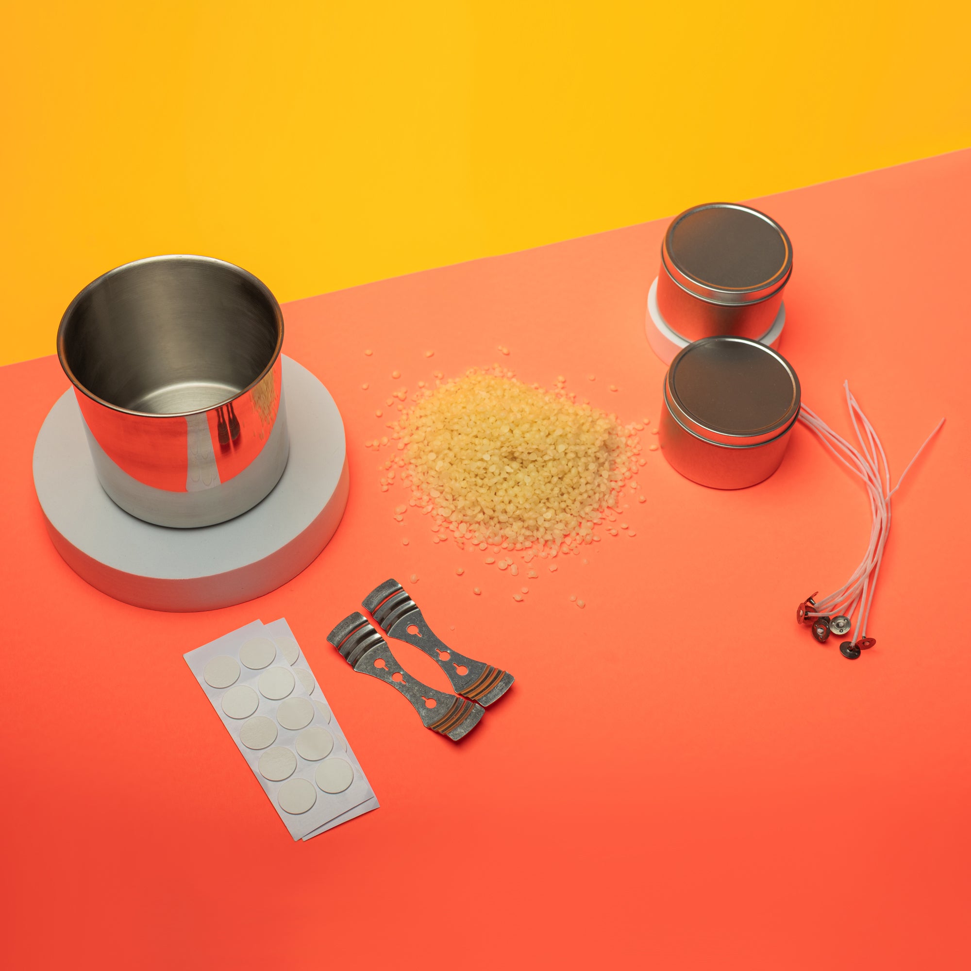 Candle Making Kit with Beeswax