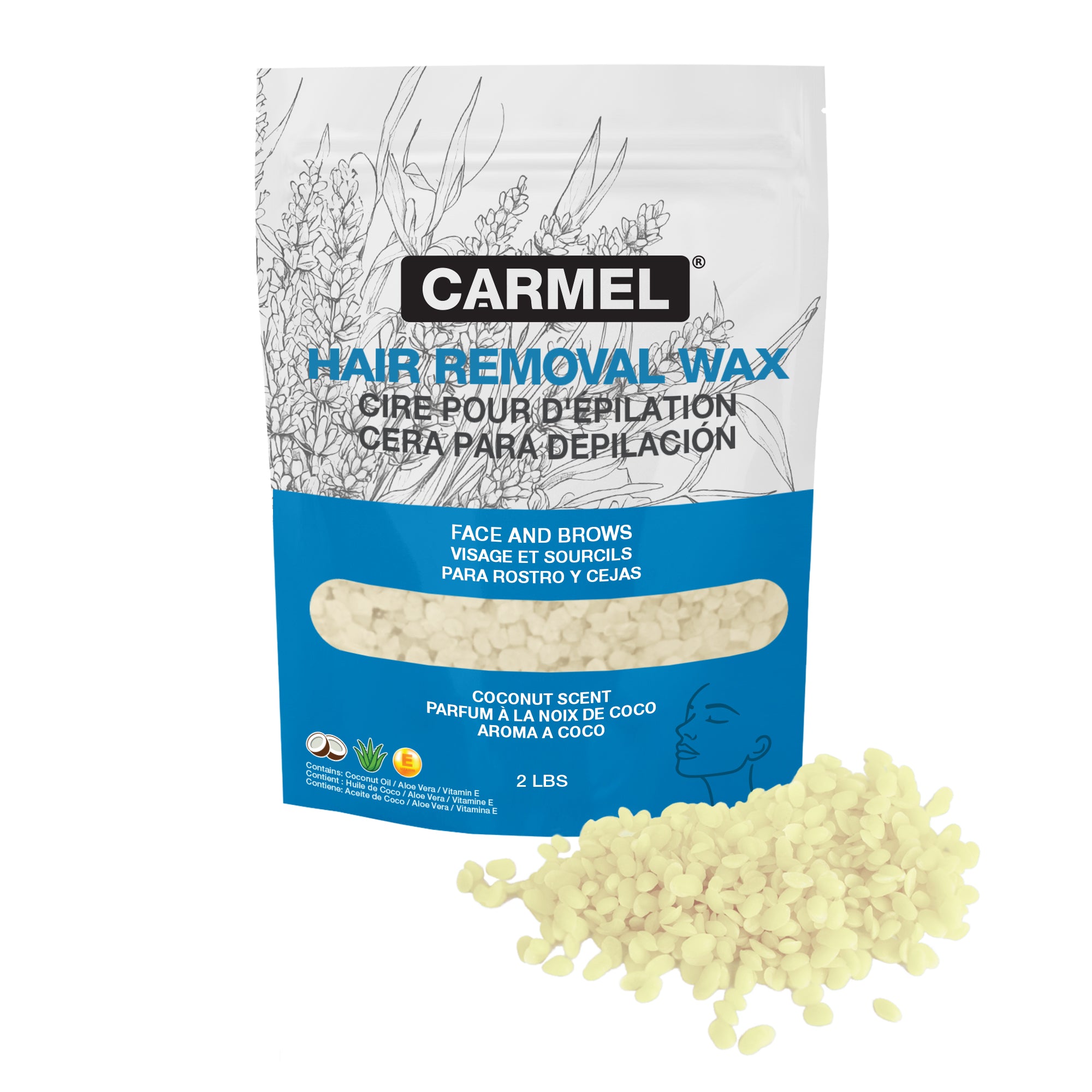 Hair Removal Wax - For Face & Brows
