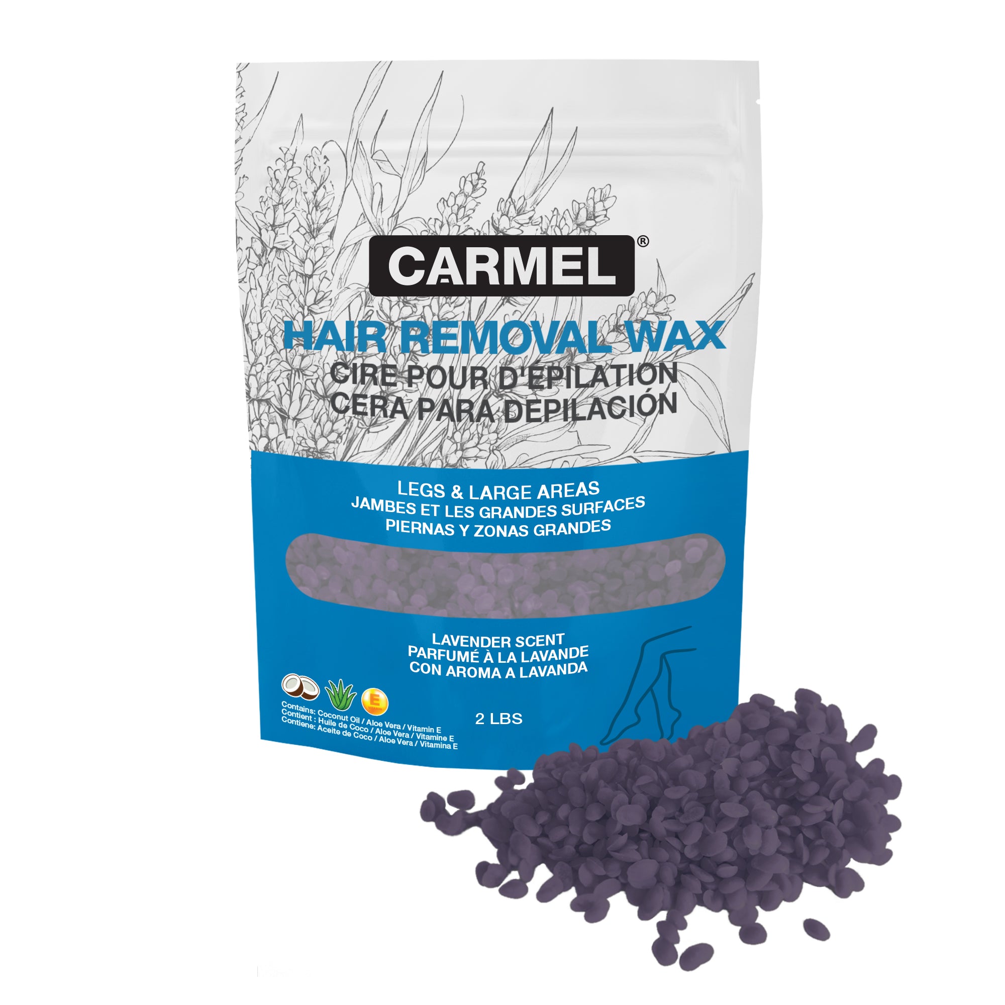 Hair Removal Wax - For Legs & Large Areas