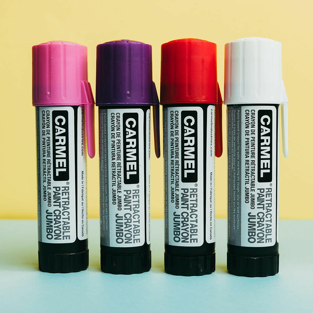 Carmel Paint Crayon Pack of 12, Solid Paint Marker, Oil Paint Marker Stick,  Multi-surface Crayon 