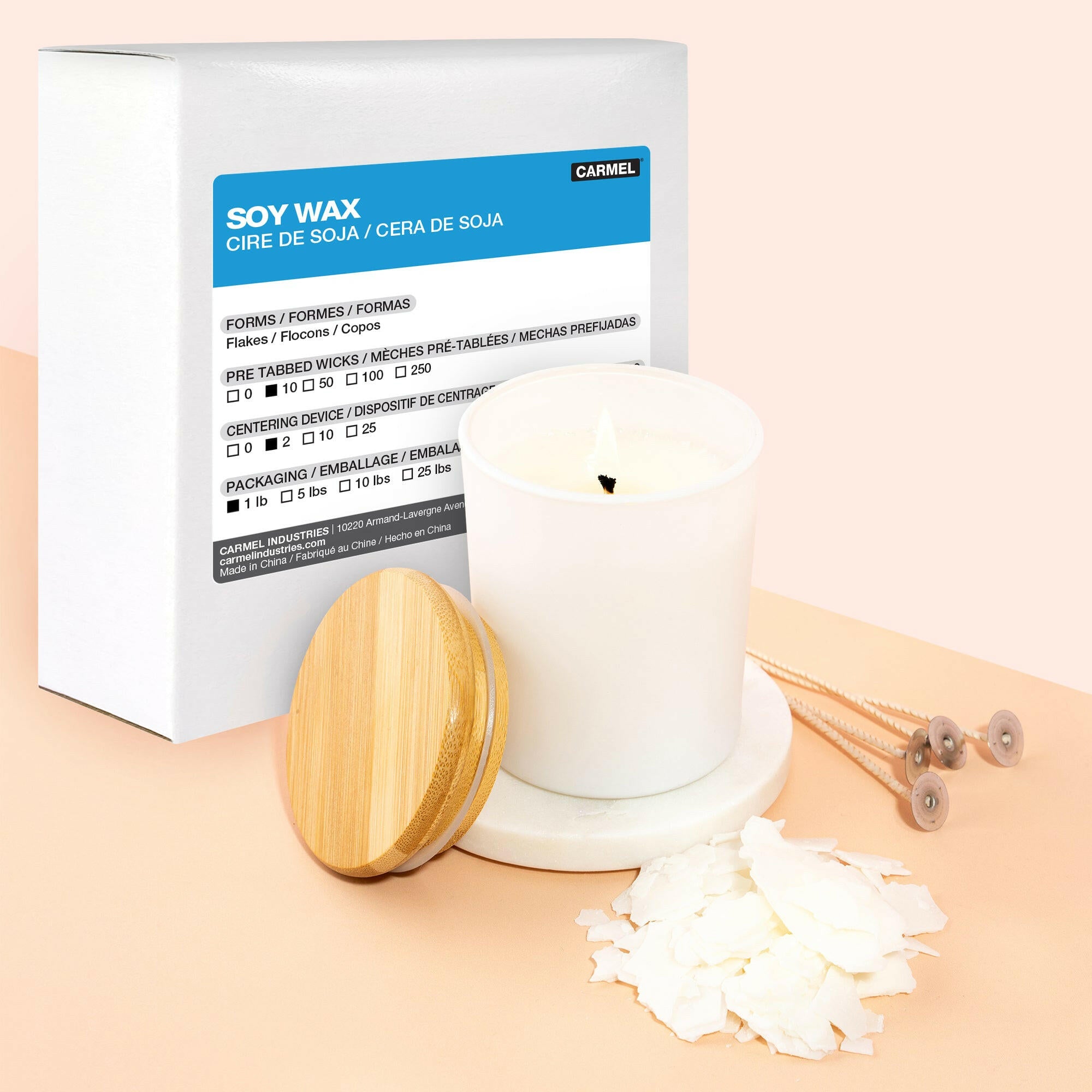 Candle Making Kit with Soy Wax