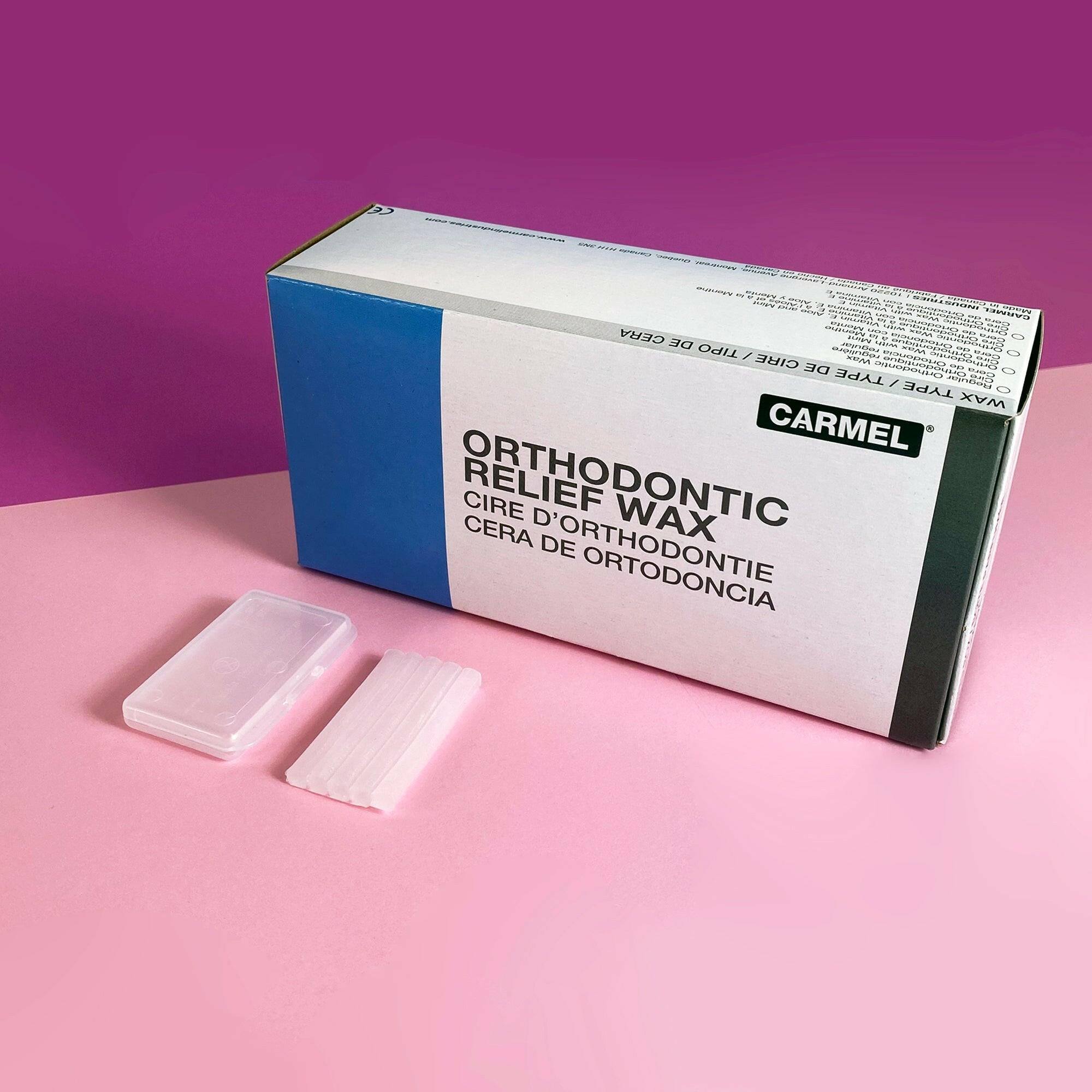 Ортодонтический рельефный воск - ароматный цветовой пакет