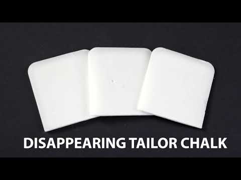 Disappearing Fabric Chalk Quick Industrial Colonial Tailor's Chalk White 