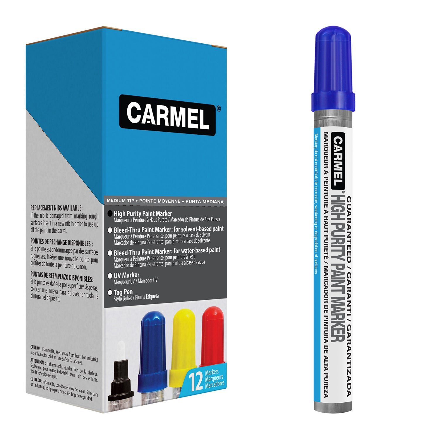 High Purity Paint Marker - Box of 12.