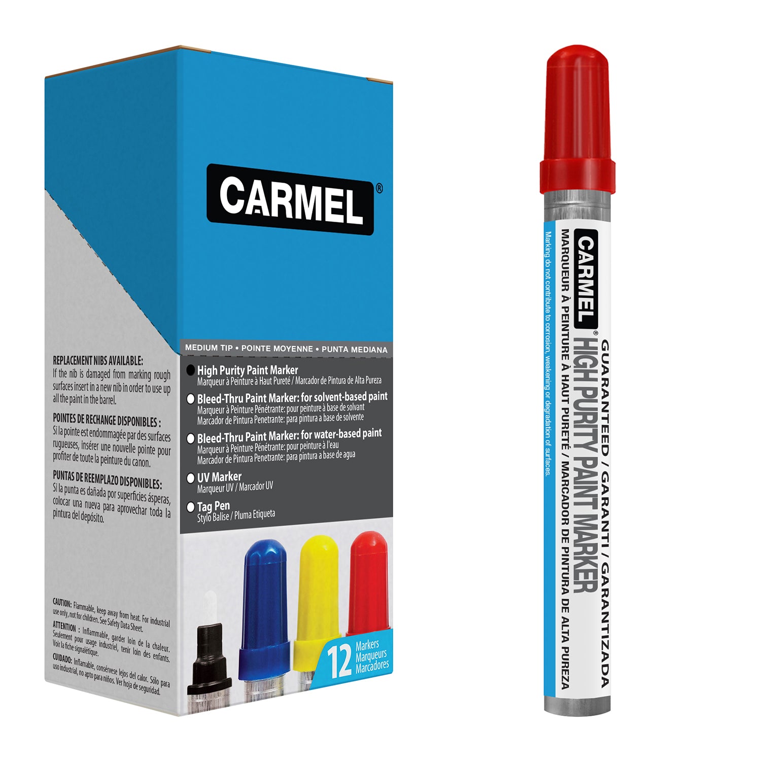 High Purity Paint Marker - Box of 12.