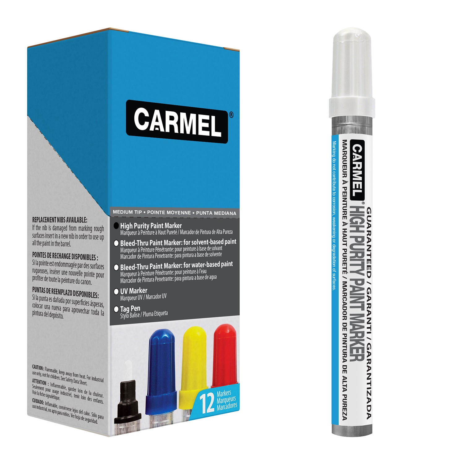 High Purity Paint Marker - Box of 12.