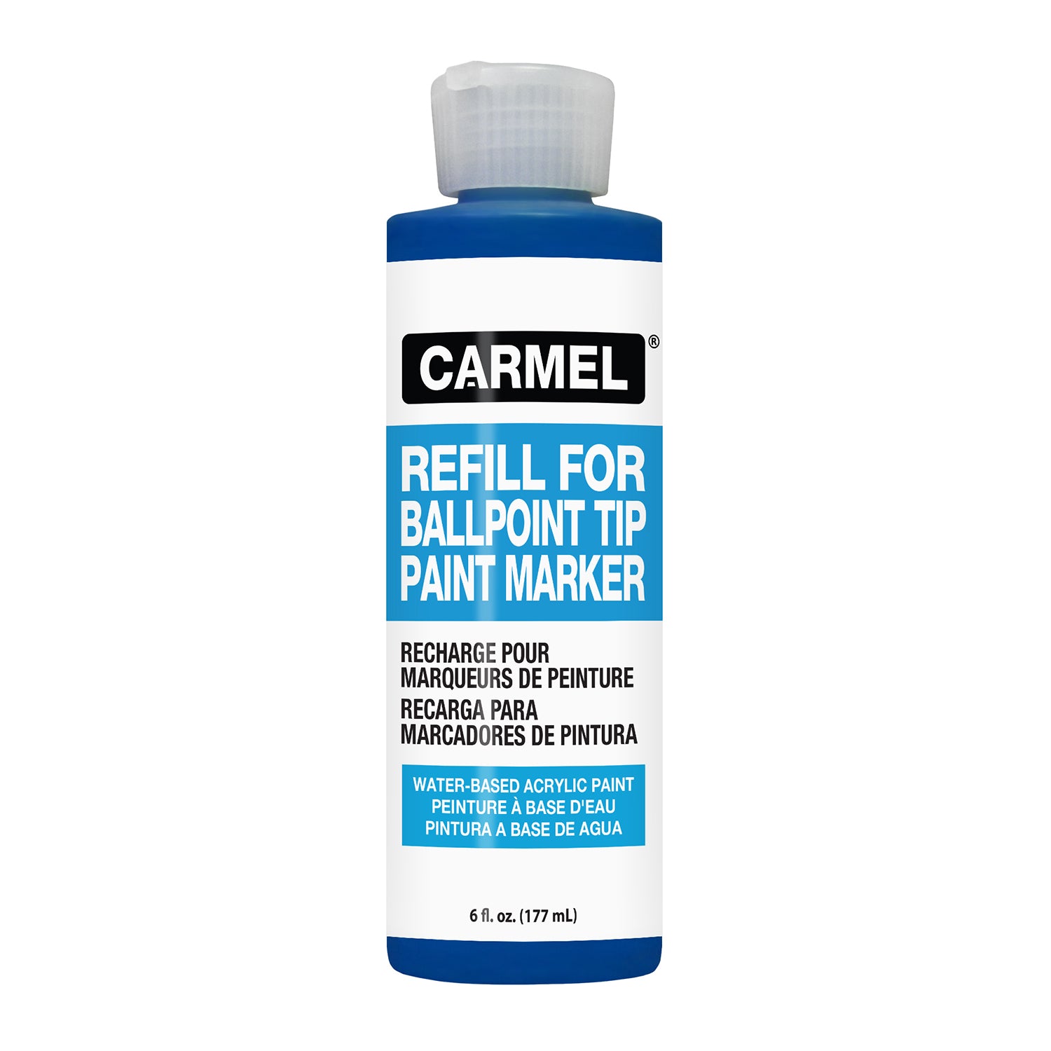 Refill Paint for Ballpoint Tip Markers.