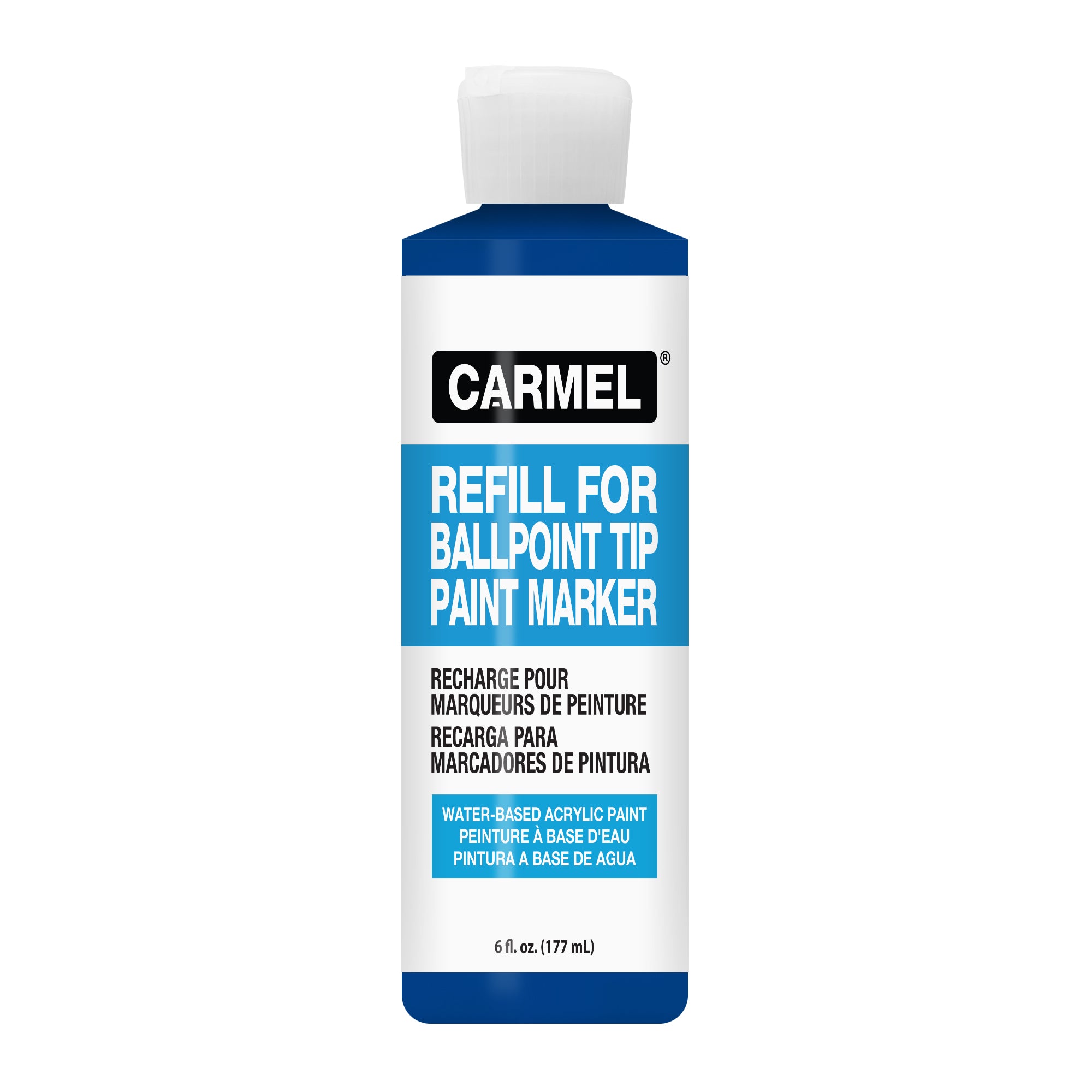 Refill Paint for Ballpoint Tip Markers.