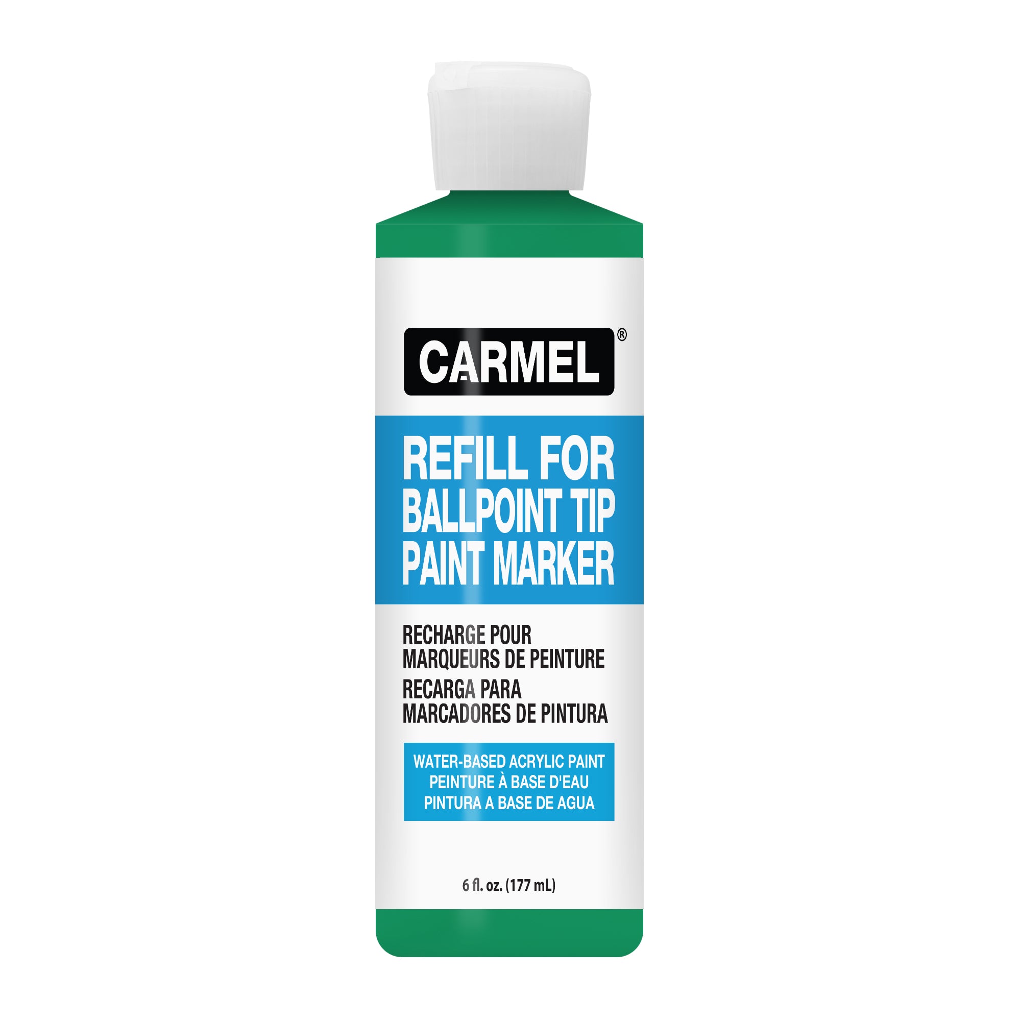 Refill Paint for Ballpoint Tip Markers.