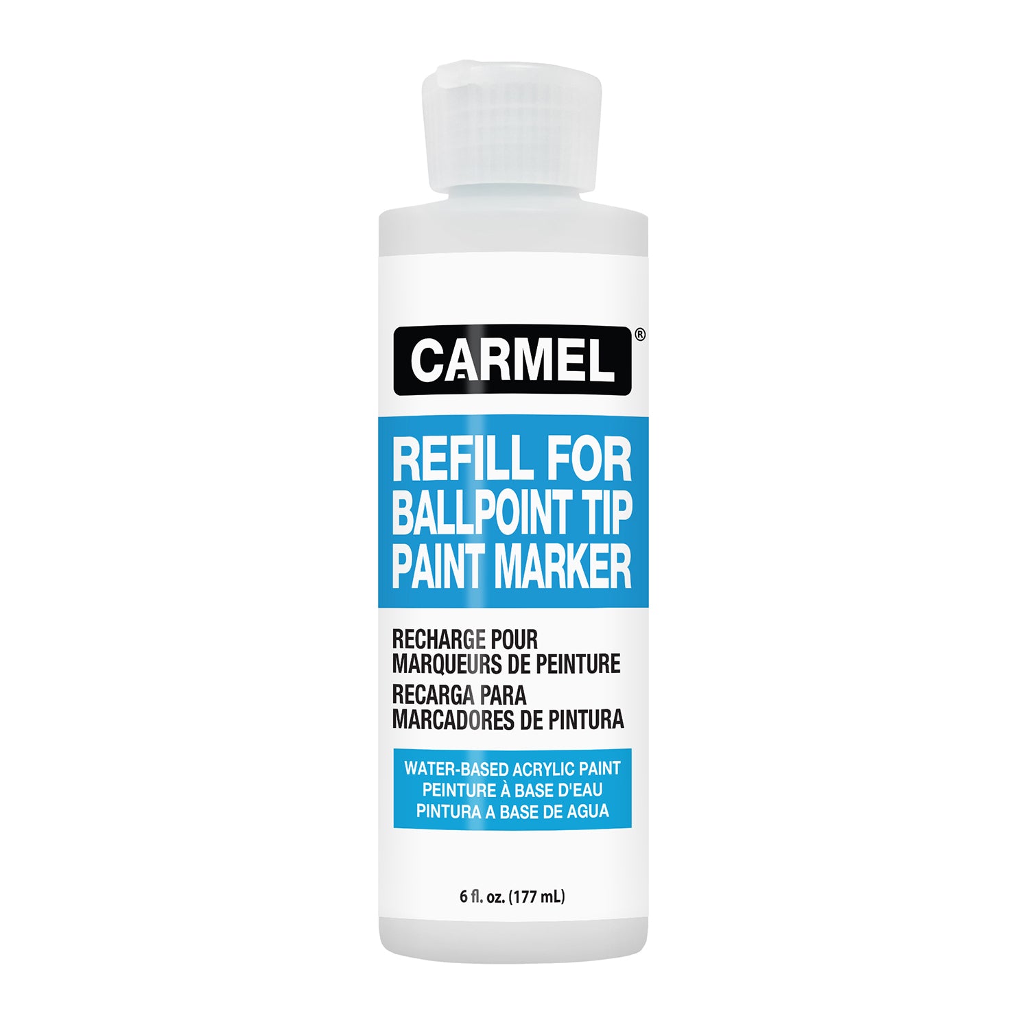 Refill Paint for Ballpoint Tip Markers.
